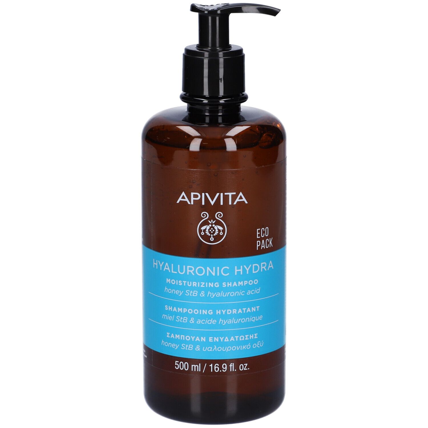 Apivita Hyaluronic Hydra Shampoo Idratante Ecopack 500ml