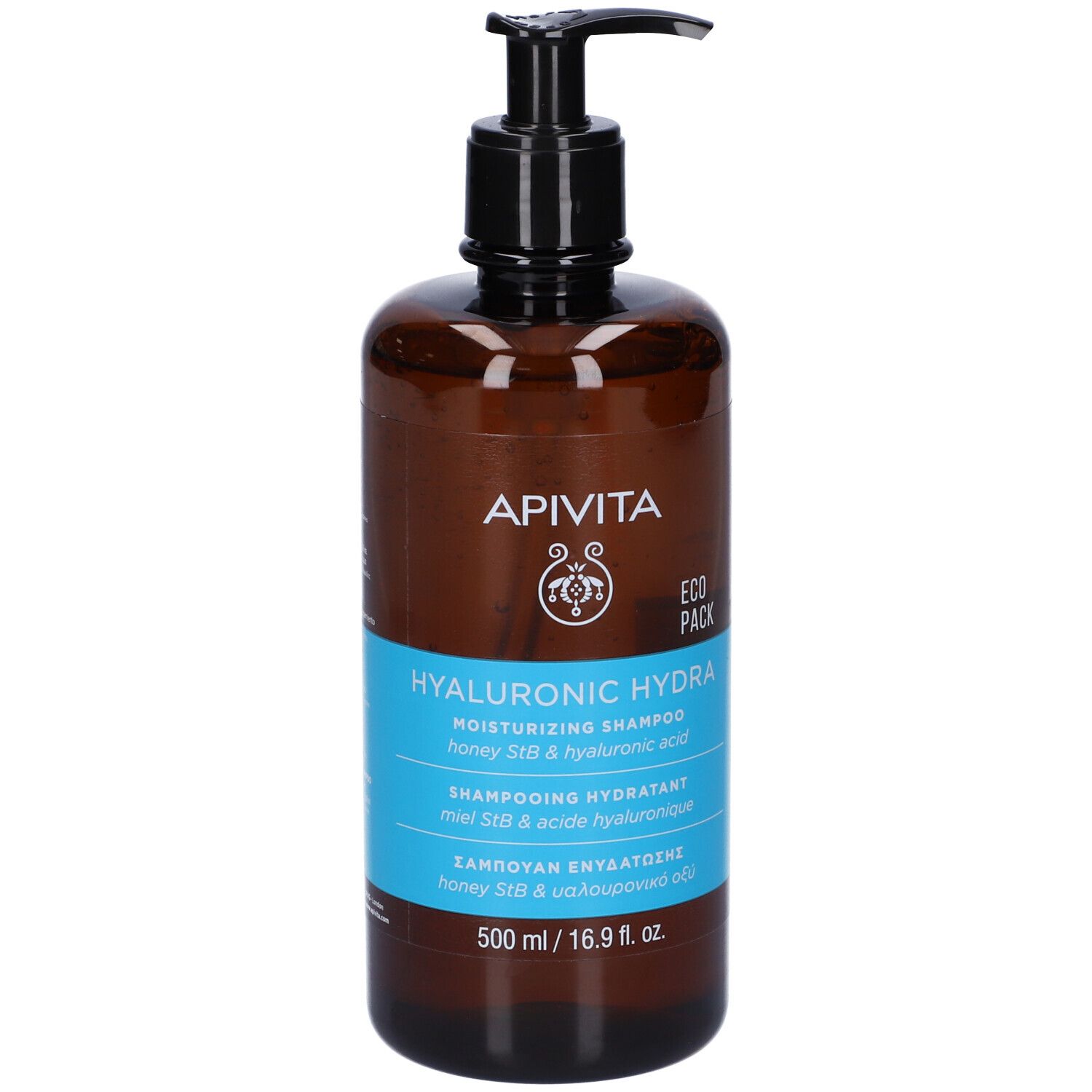 Apivita Hyaluronic Hydra Shampoo Idratante Ecopack 500ml