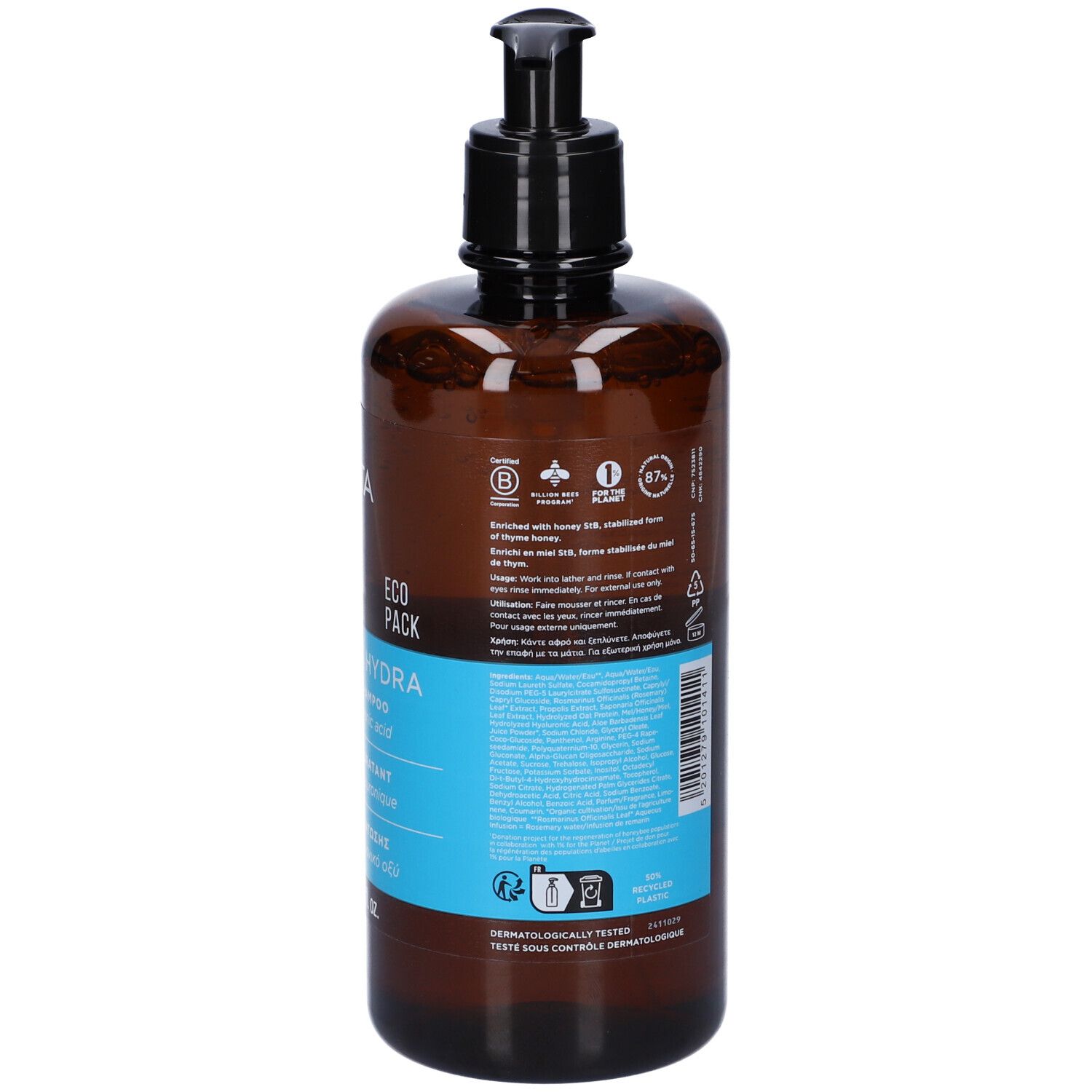 Apivita Hyaluronic Hydra Shampoo Idratante Ecopack 500ml