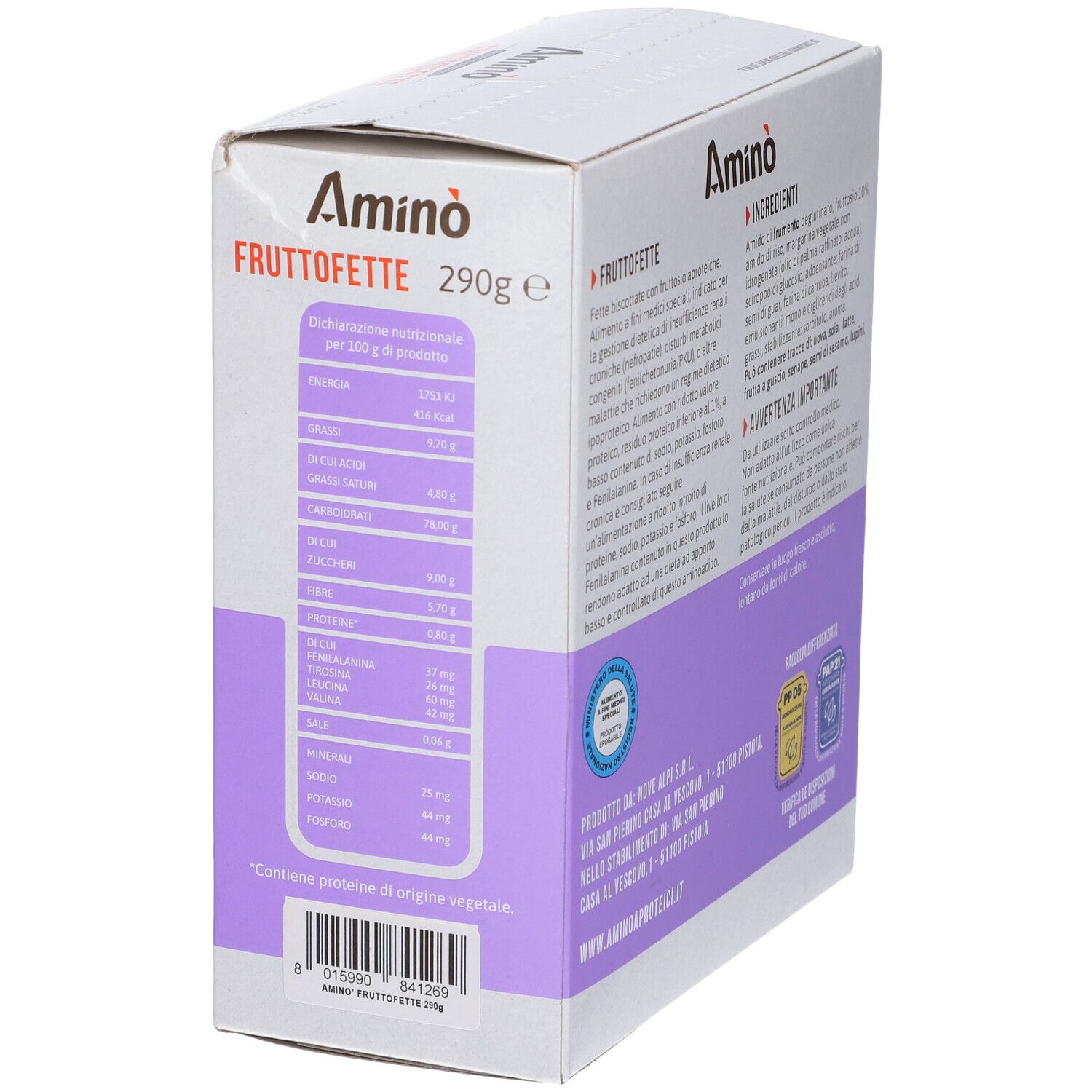 Amino Fruttofette 290 G