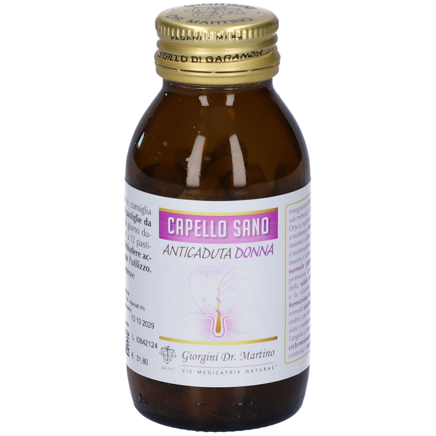 Capello Sano Anticaduta Donna 120 Pastiglie
