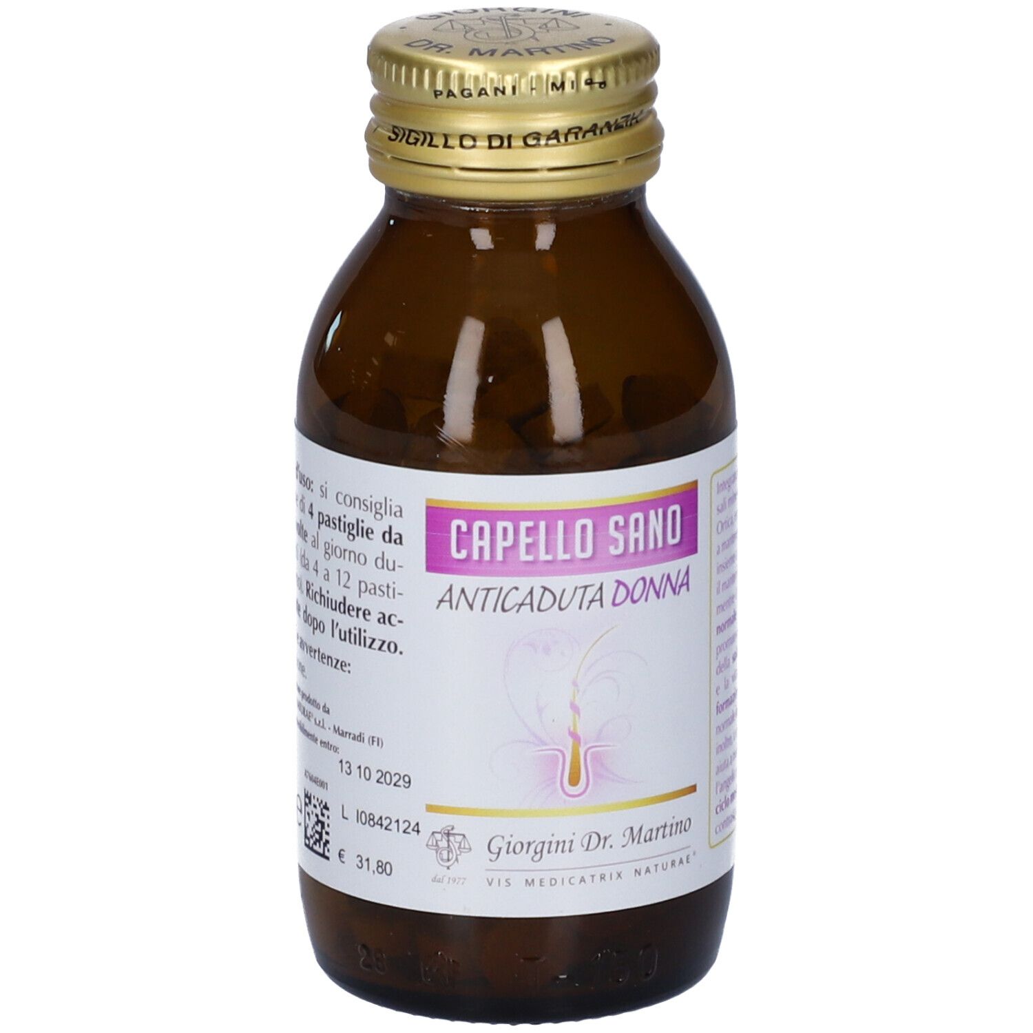 Capello Sano Anticaduta Donna 120 Pastiglie