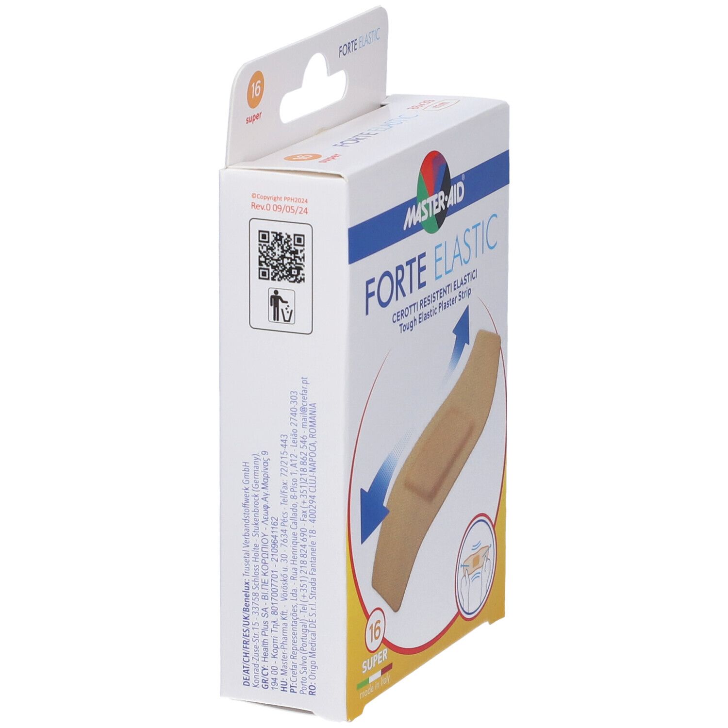 Cerotto Master-Aid Elastic Super 16 Pezzi