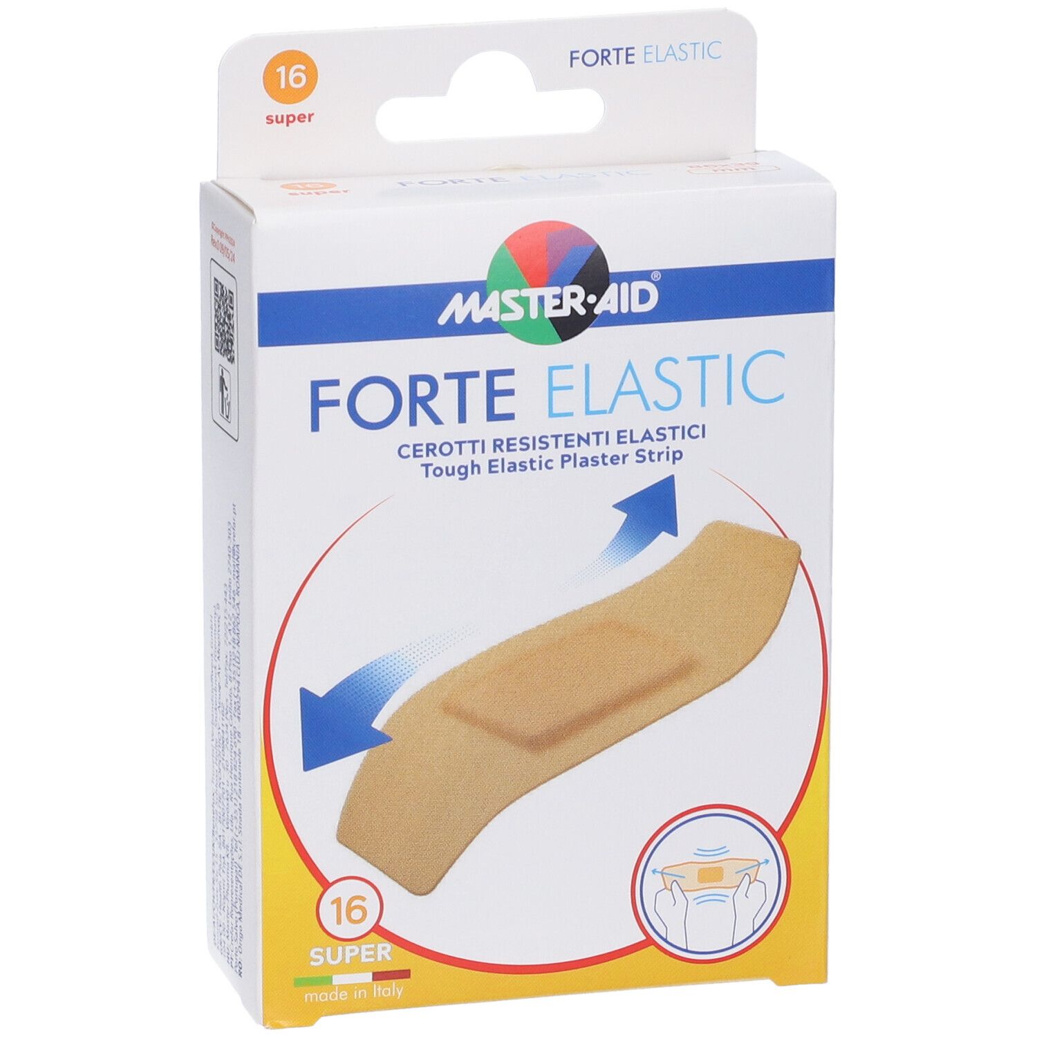 Cerotto Master-Aid Elastic Super 16 Pezzi