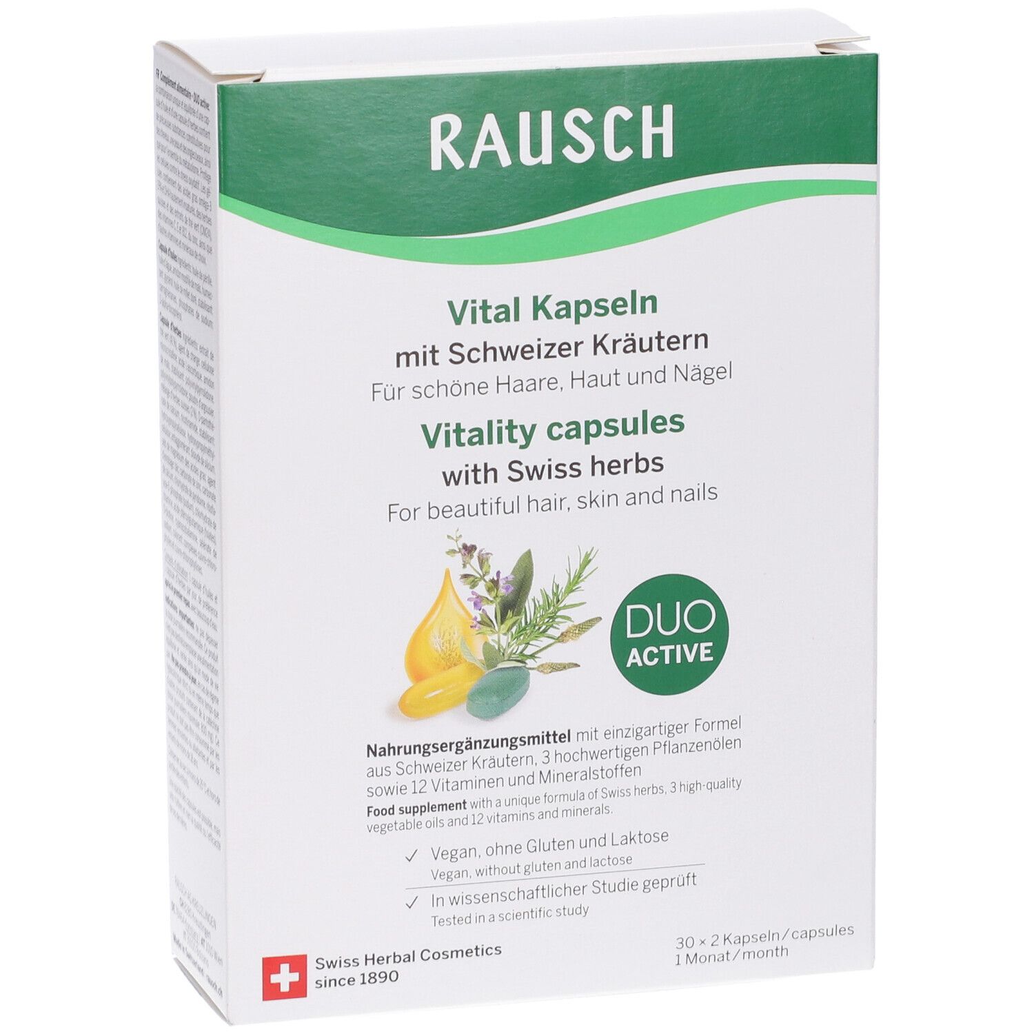 Rausch Capsule Vitalita' Alle Erbe Svizzere Capsule