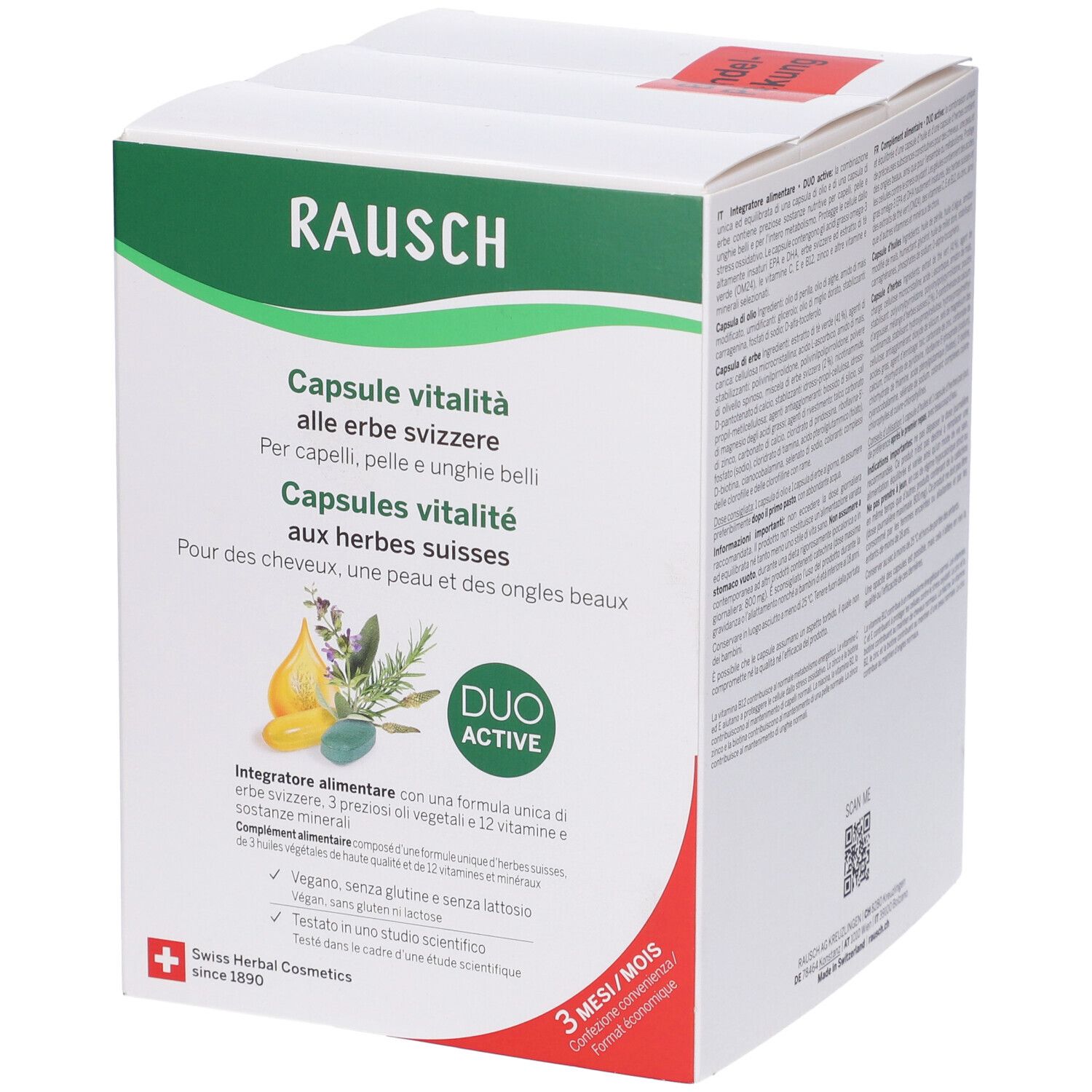 Rausch Capsule Vitalita' Alle Erbe Svizzere