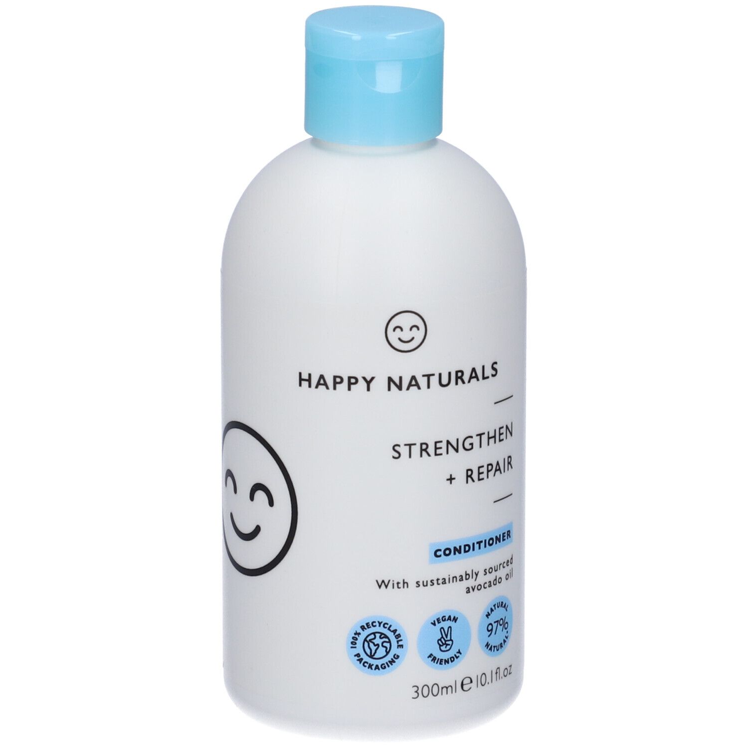 Happy Naturals  Strengthen and Repair Conditioner Balsamo per Capelli