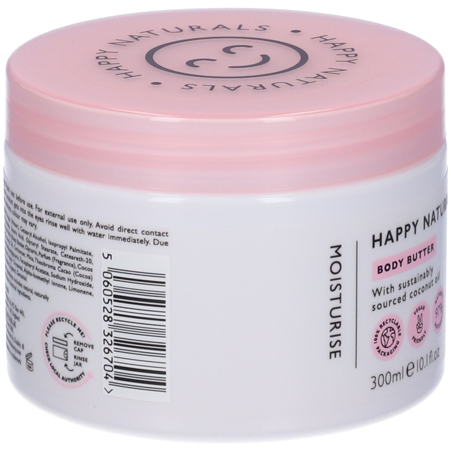 Happy Naturals Moisturising Body Butter Crema Corpo