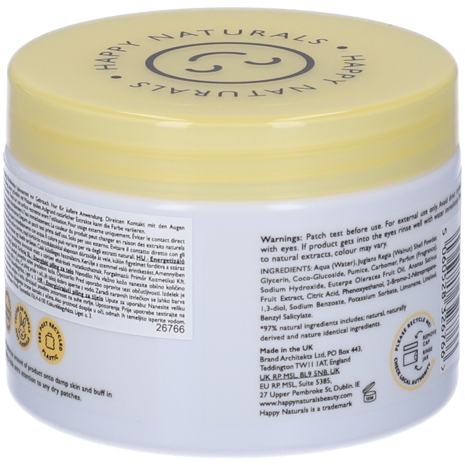 Happy Naturals Energising Body Scrub
