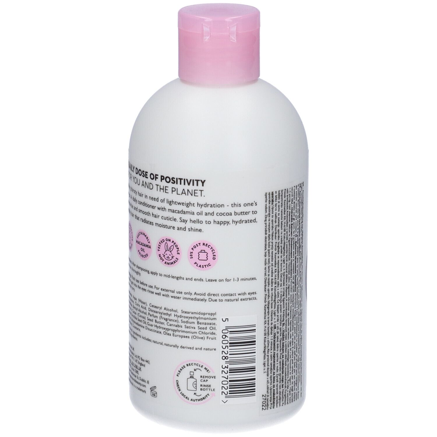 Happy Naturals Everyday Hydration Conditioner Balsamo per Capelli