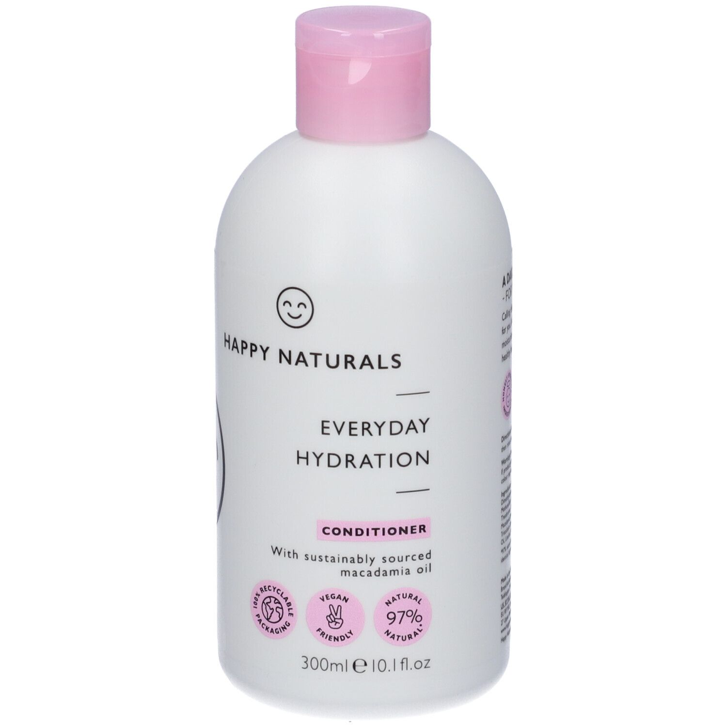 Happy Naturals Everyday Hydration Conditioner Balsamo per Capelli