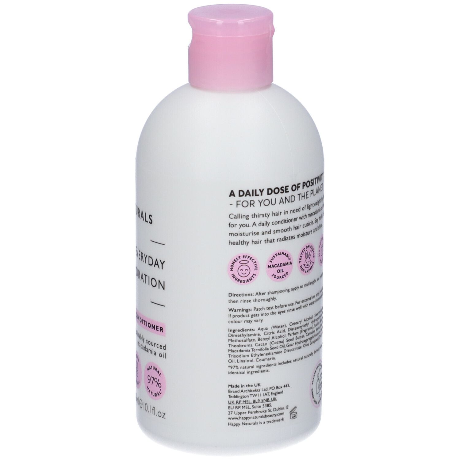 Happy Naturals Everyday Hydration Conditioner Balsamo per Capelli