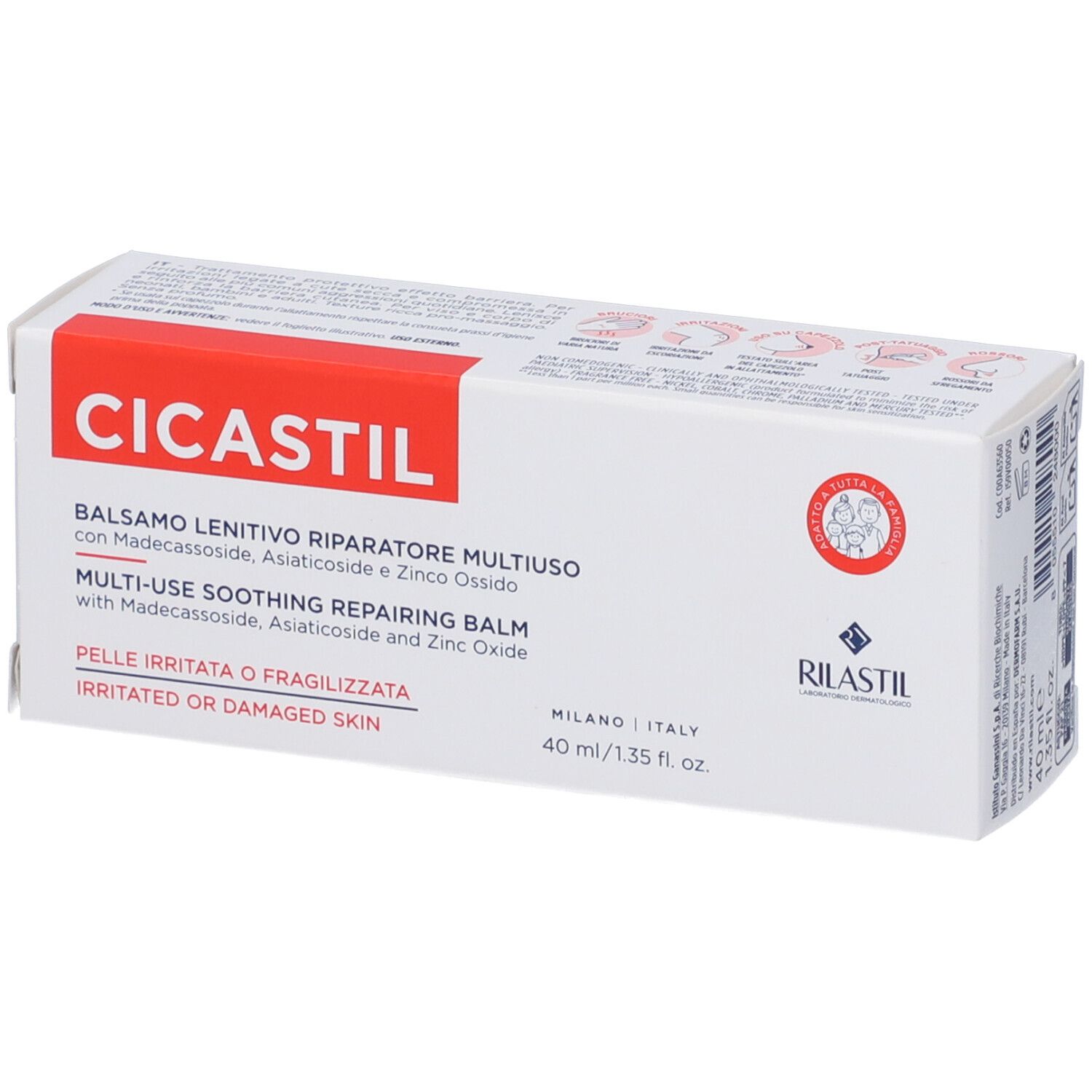 Cicastil Balsamo Lenitivo Riparatore Multiuso - risparmia il 10% con il codice: rilastil10