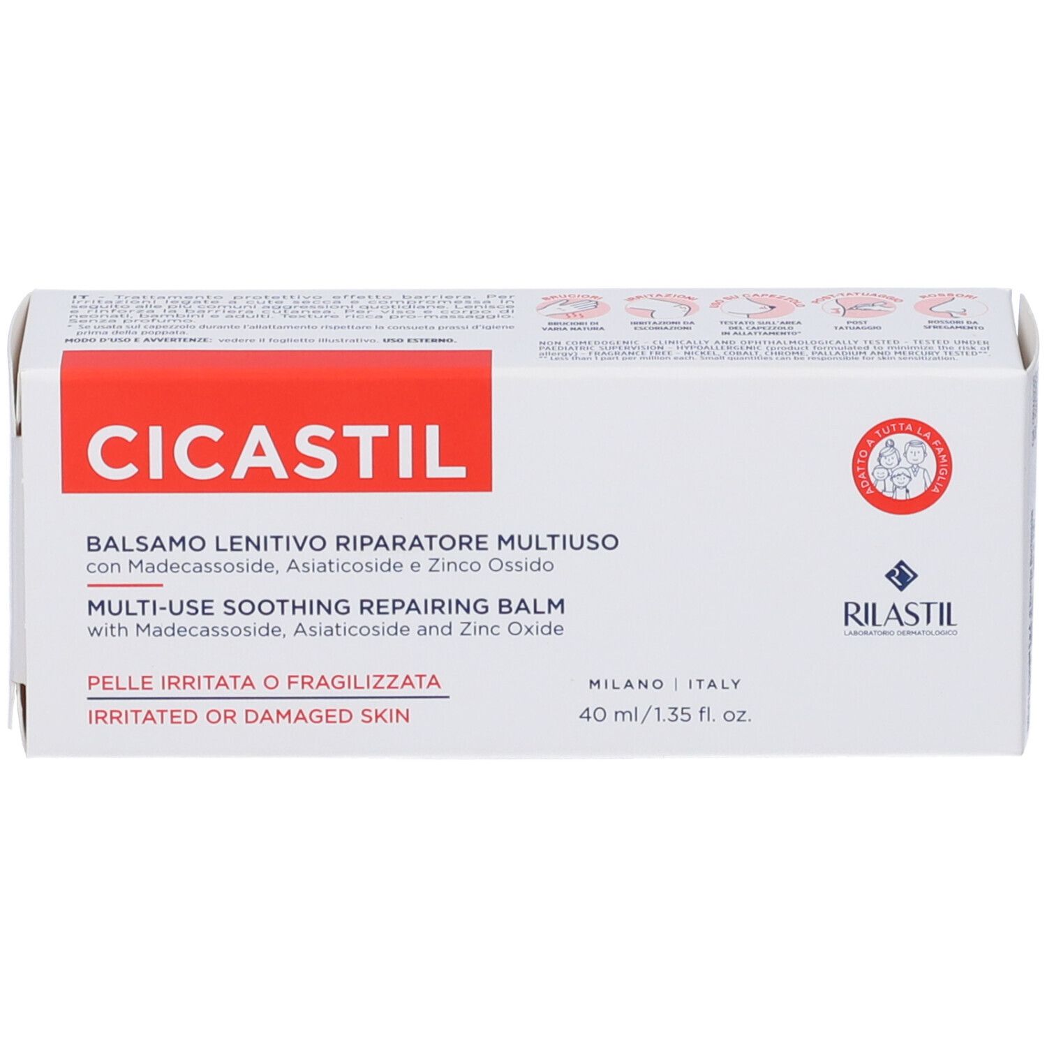 Cicastil Balsamo Lenitivo Riparatore Multiuso - risparmia il 10% con il codice: rilastil10