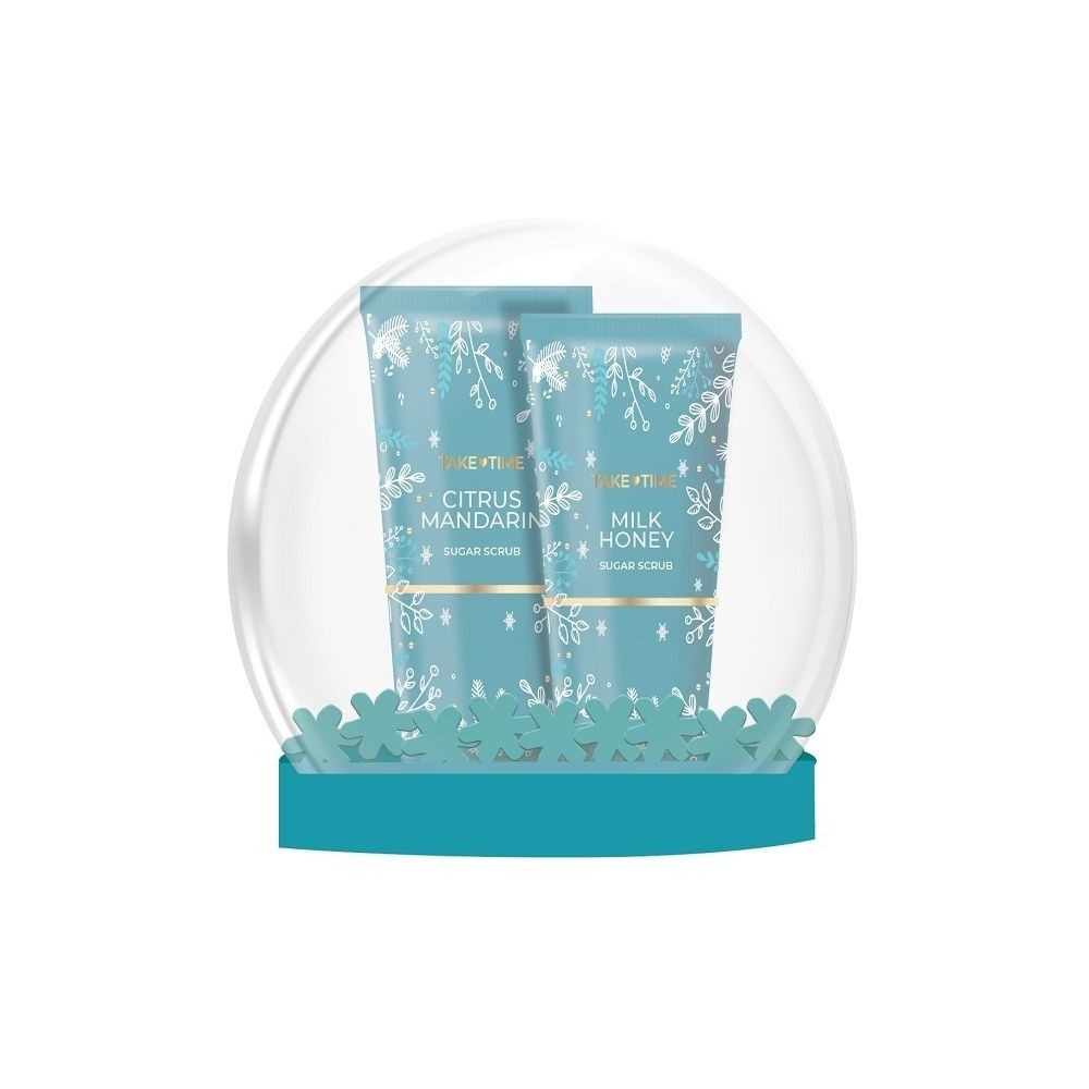 Livsane Take Time Christmas Bath Ornament Citrus Mandarin+Milk Honey 40+40 Ml