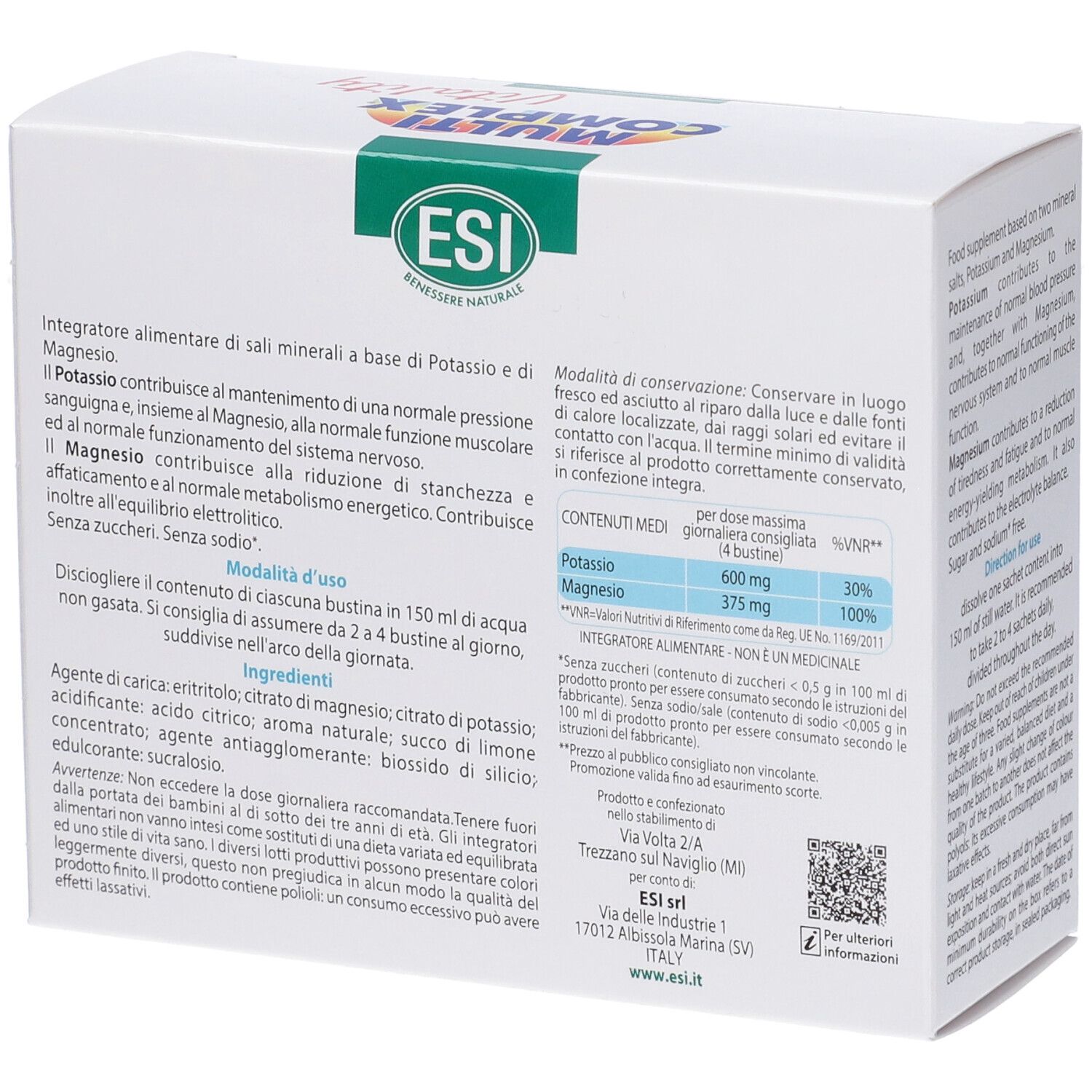Esi Multicomplex Vitality Bustine