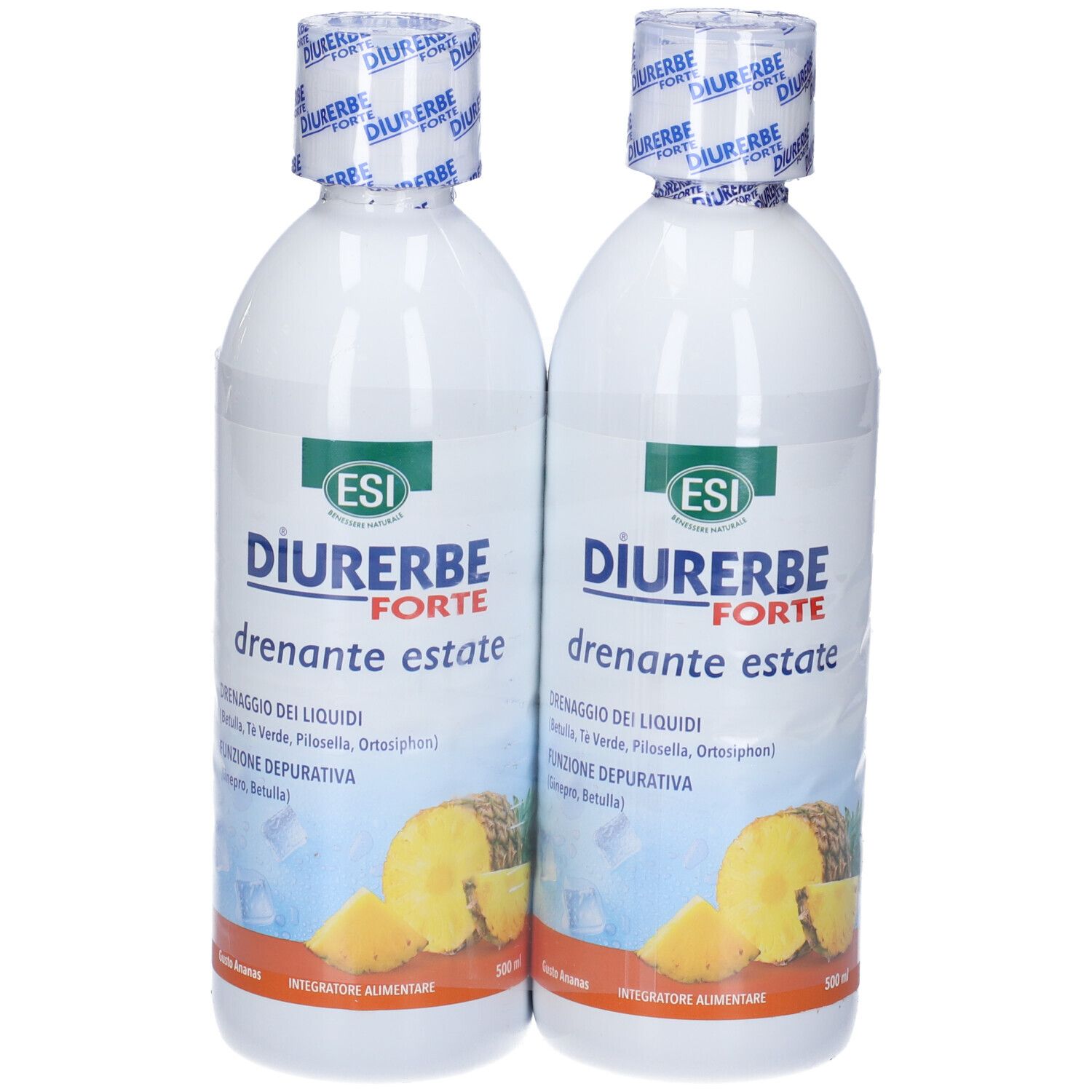 ESI Diurerbe Forte Drenante Estate Gusto Ananas Pack Doppio