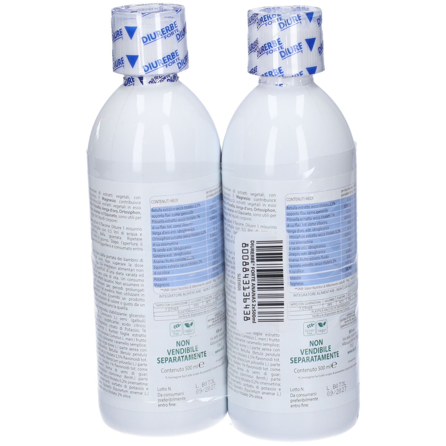 ESI Diurerbe Forte Drenante Estate Gusto Ananas Pack Doppio