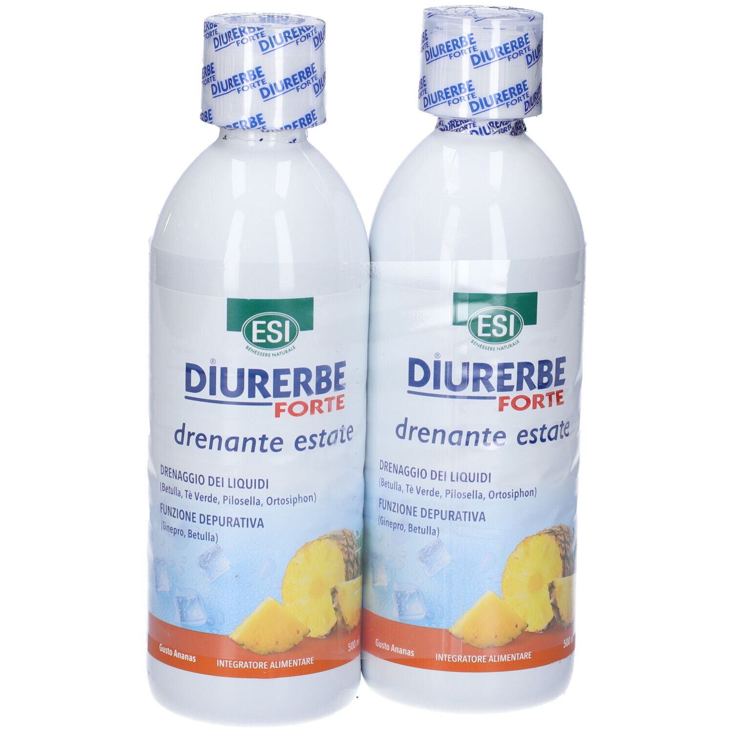ESI Diurerbe Forte Drenante Estate Gusto Ananas Pack Doppio