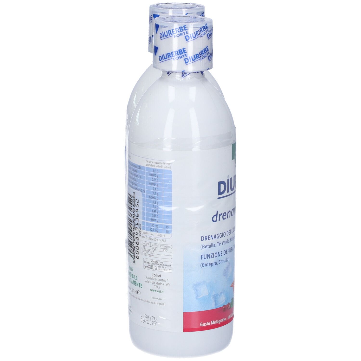 ESI Diurerbe Forte Drenante Estate Gusto Melograno Pack Doppio