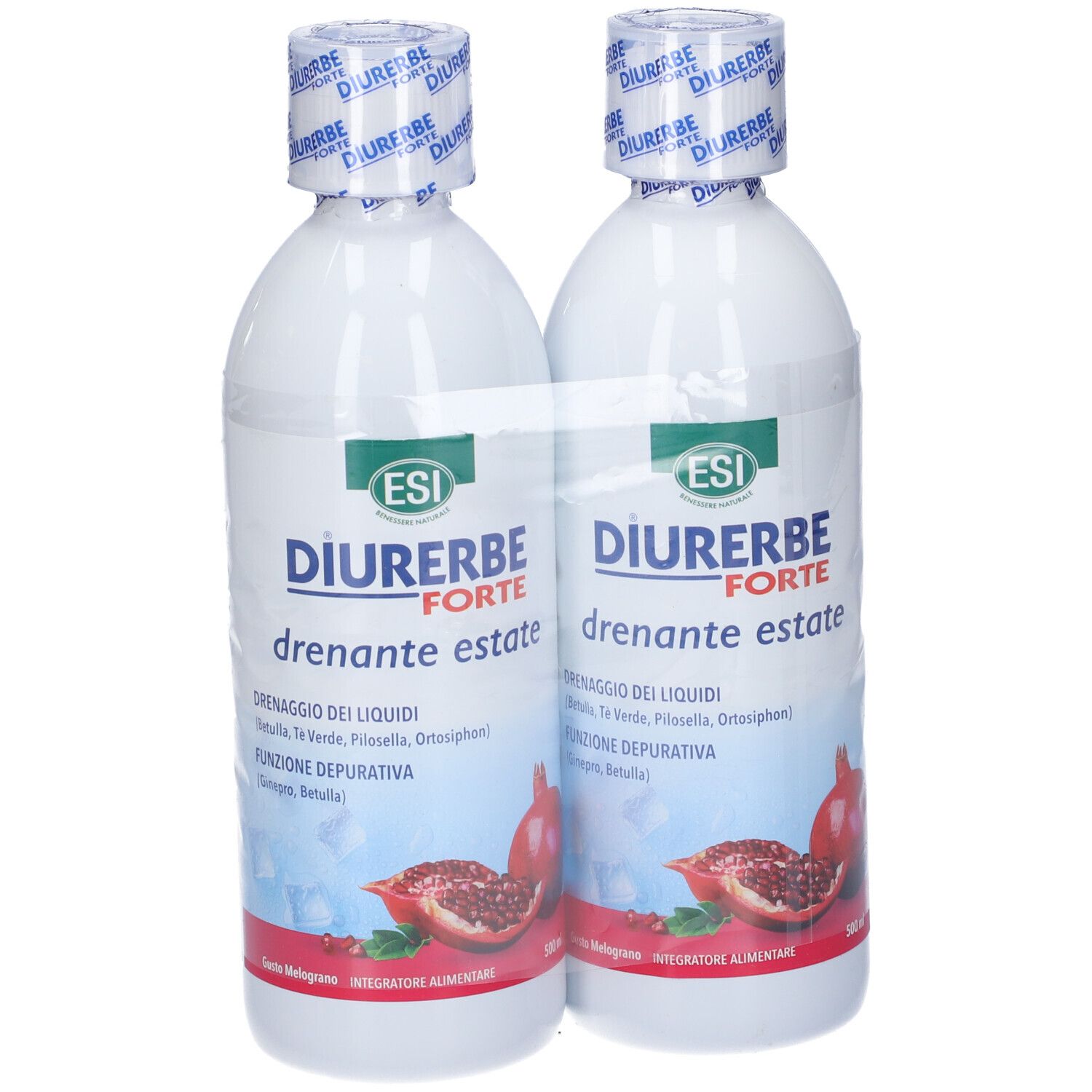 ESI Diurerbe Forte Drenante Estate Gusto Melograno Pack Doppio