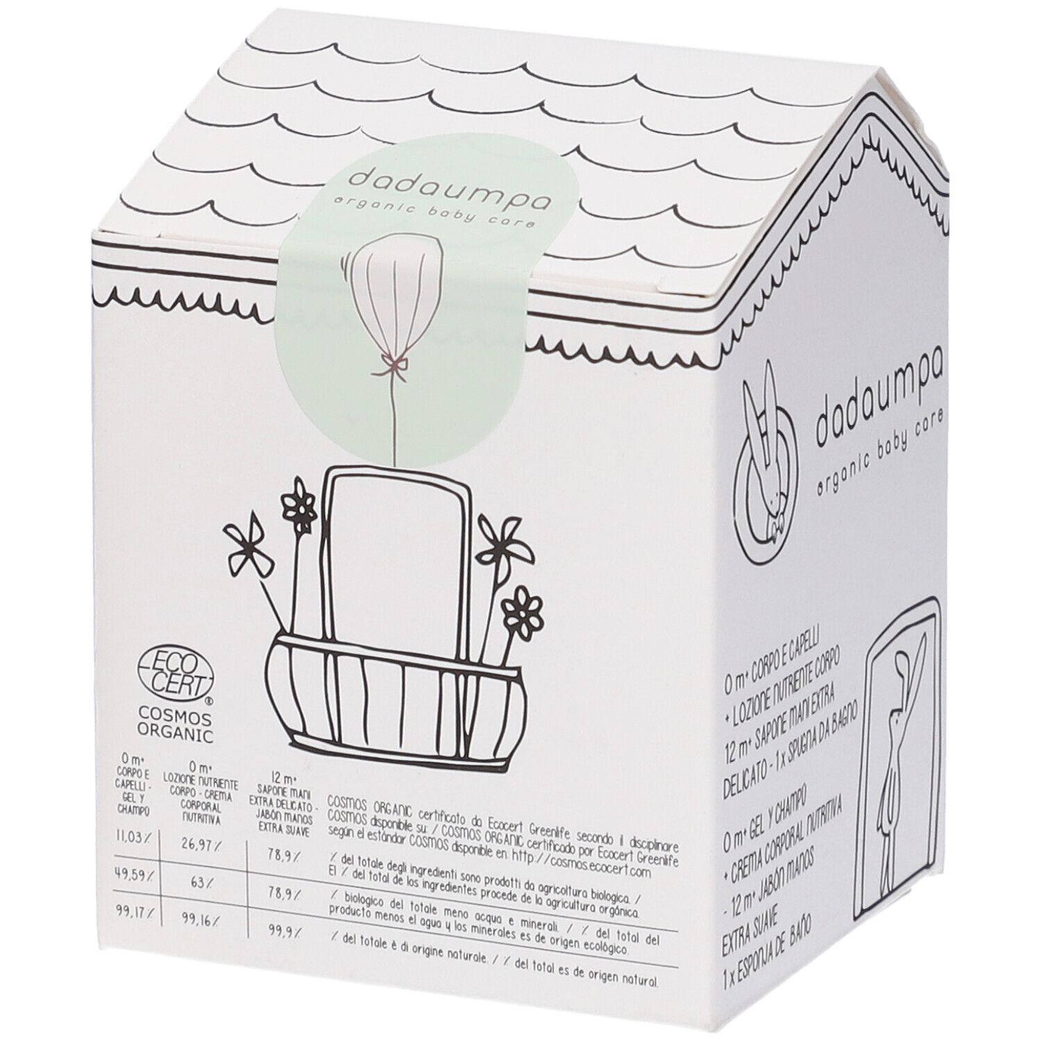 Dadaumpa Kit Casetta 0Mesi+