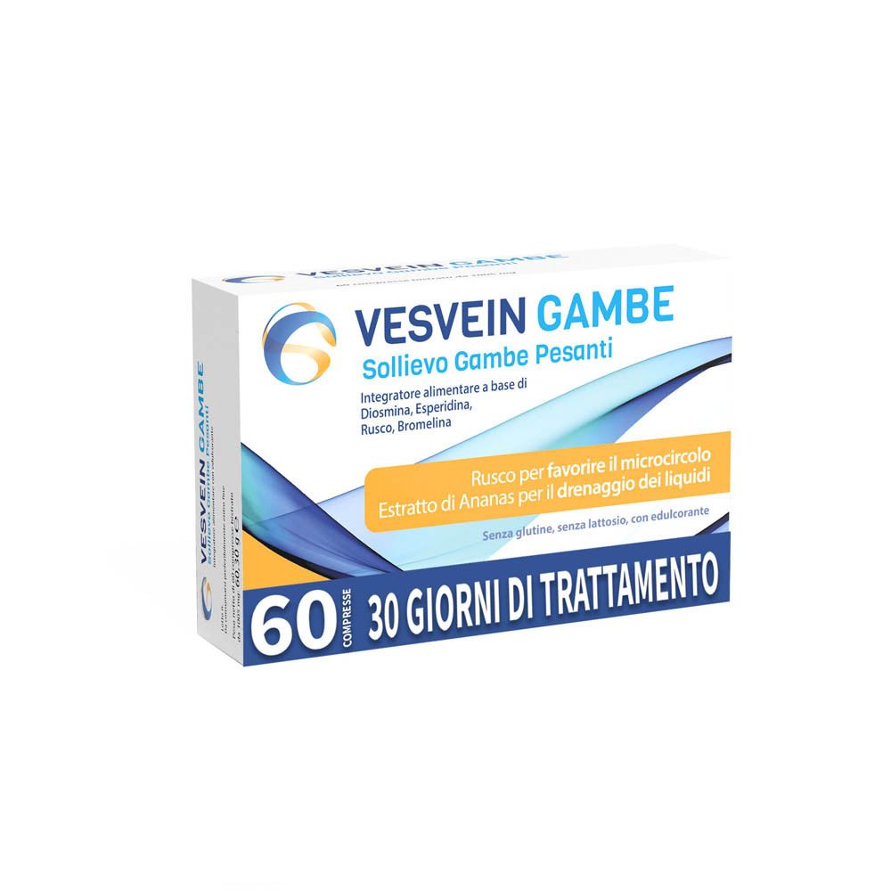 Vesvein Gambe Integratore in Compresse per Gambe Pesanti ed Emorroidi - Risparmia il 10% con il codice: vesvein0626