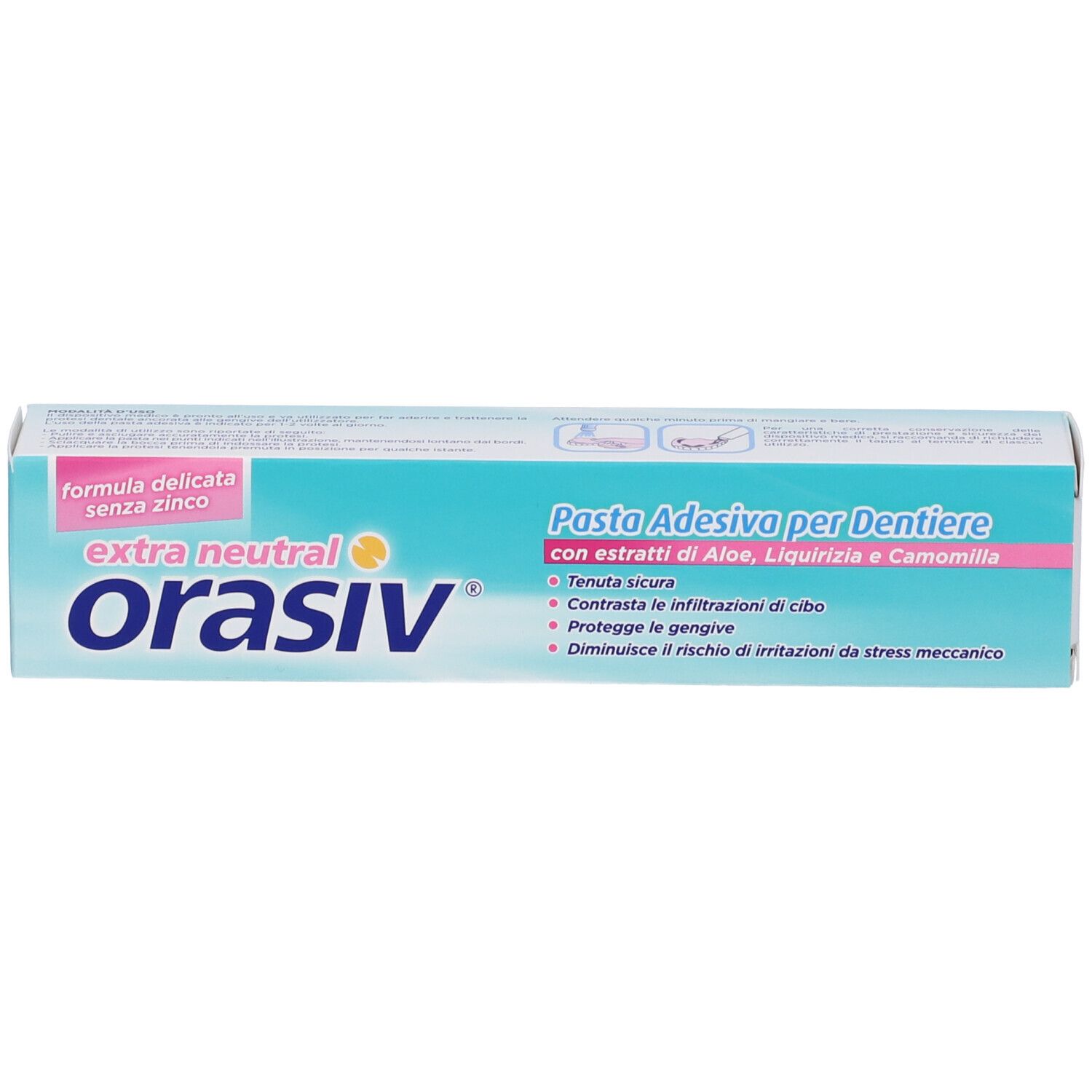 Orasiv Extra Neutral Pasta Adesiva per Dentiere