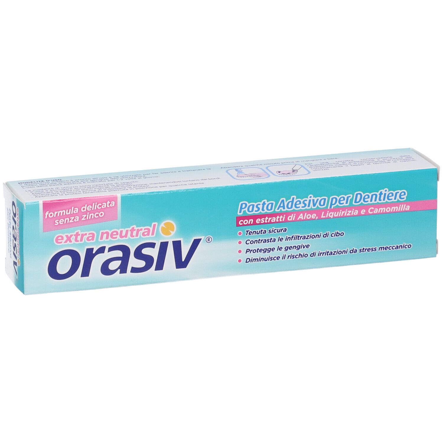 Orasiv Extra Neutral Pasta Adesiva per Dentiere