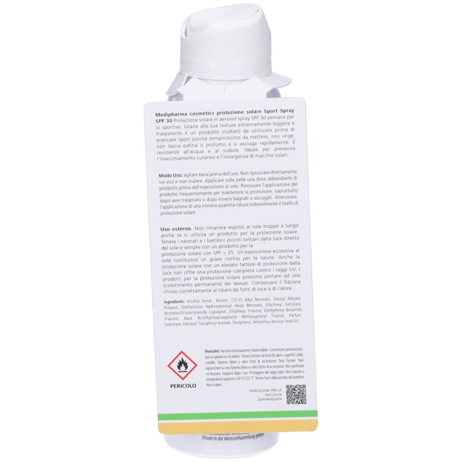 Medipharma Sole Protezione Solare Attiva Spray SPF30