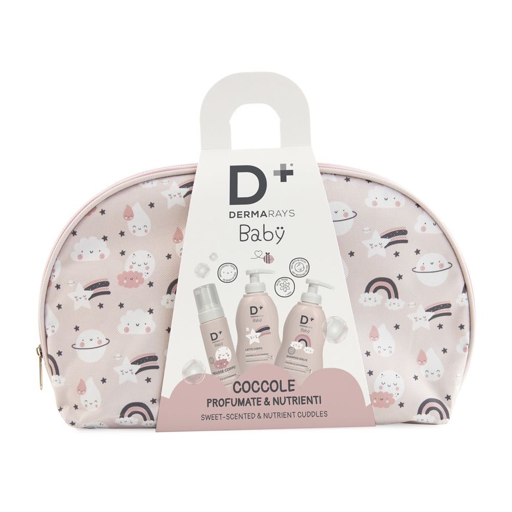 Dermarays Baby Pochette Kit C Coccole Shampoo + Mousse + Latte Idratante