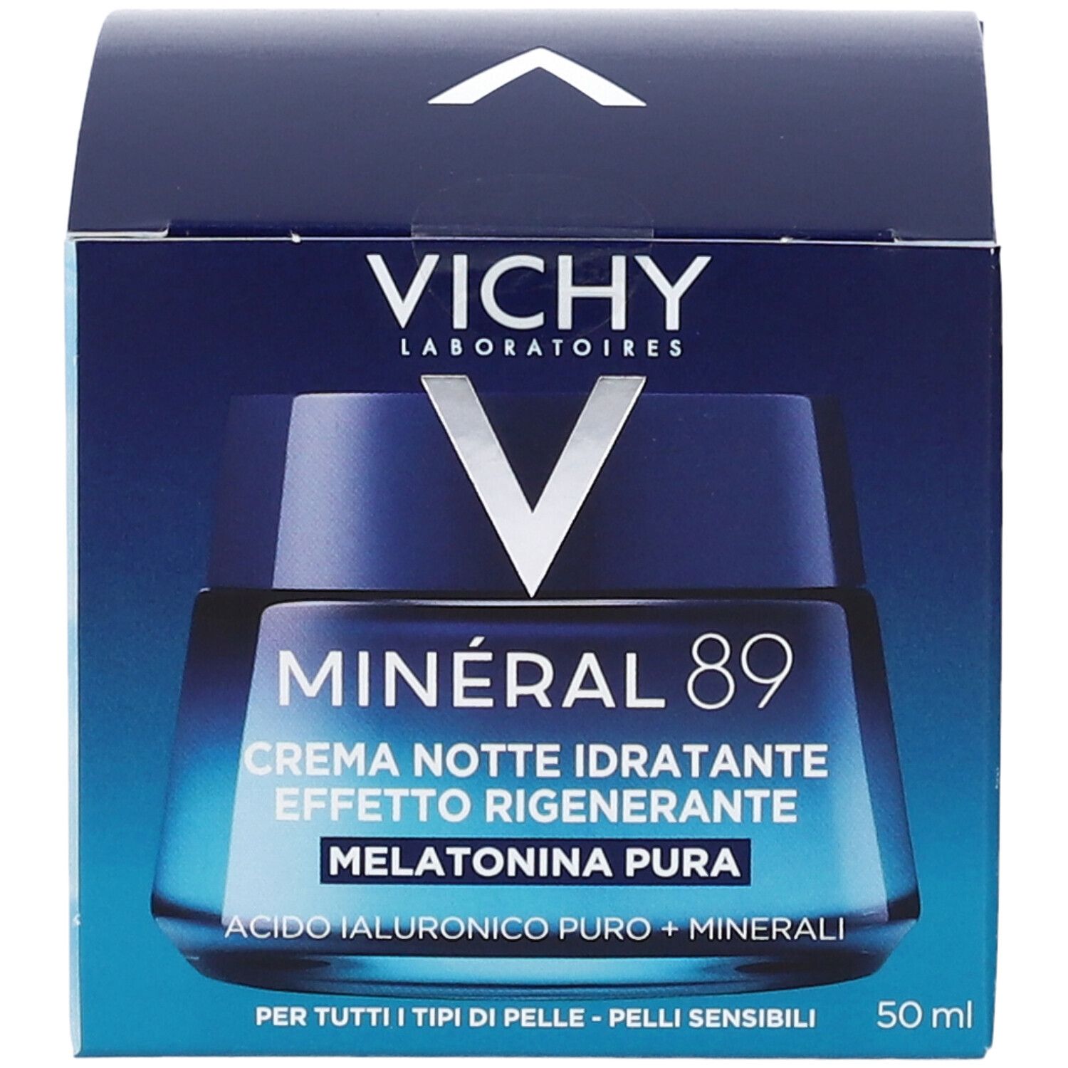 Vichy Mineral89 Crema Notte Idratante Effetto Rigenerante