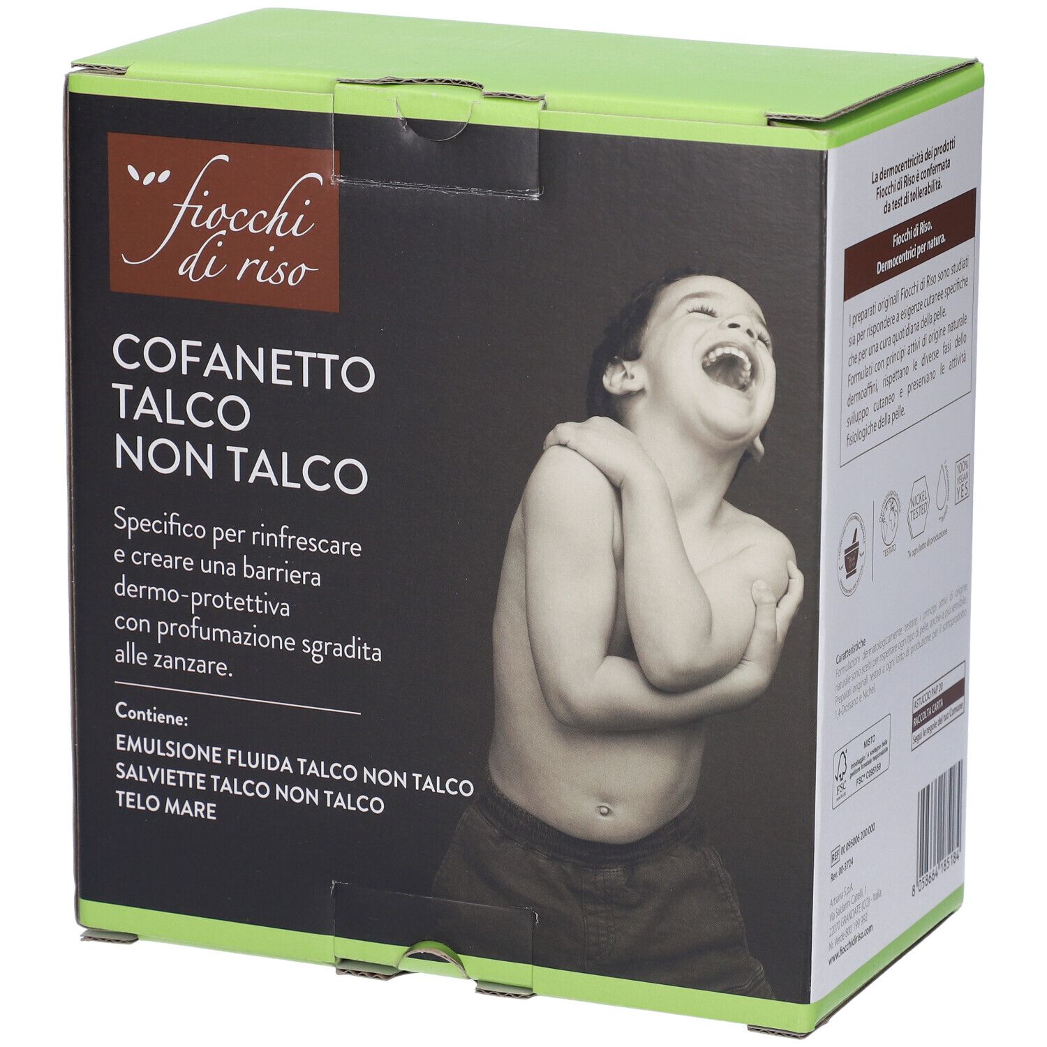 Fiocchi di Riso Cofanetto Talco NON Talco
