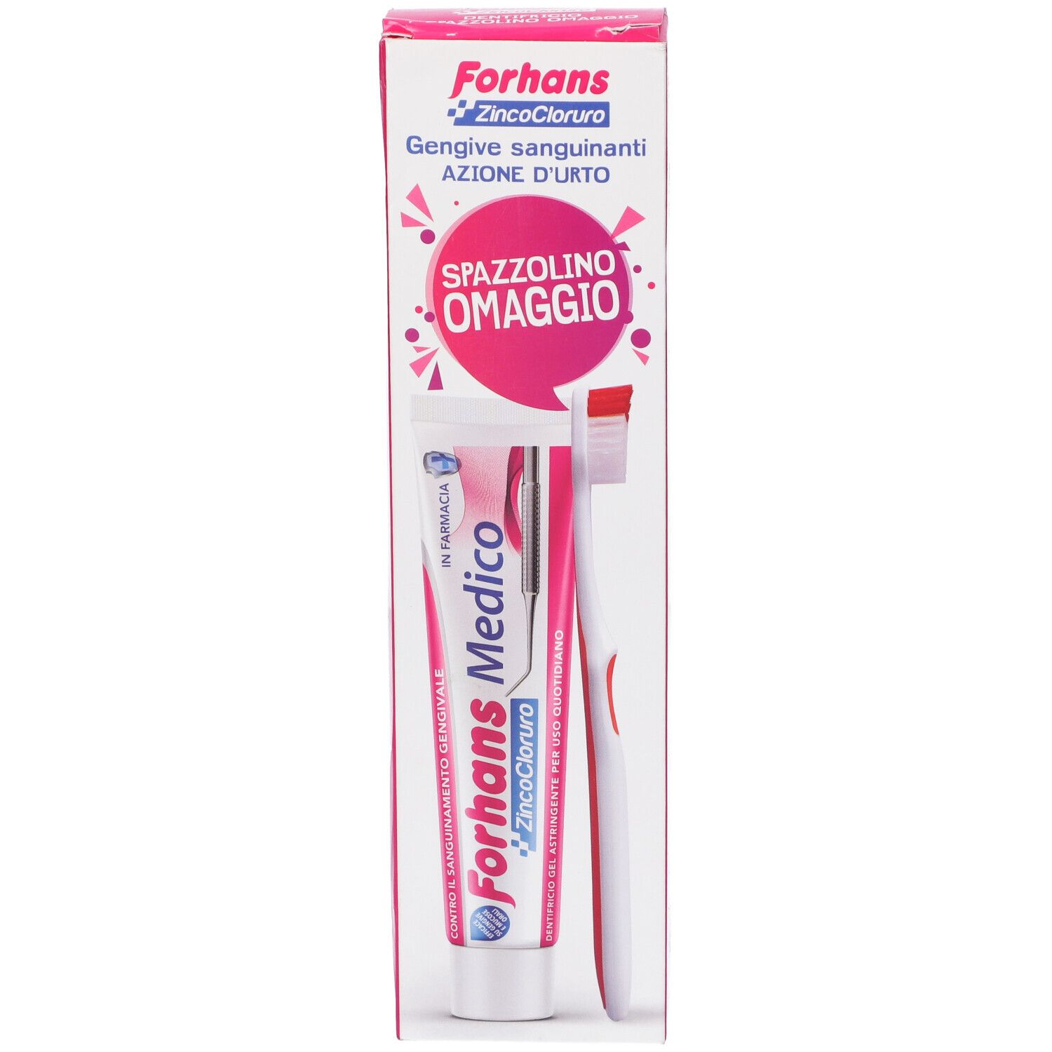 Forhans Dentifricio Medico + Spazzolino