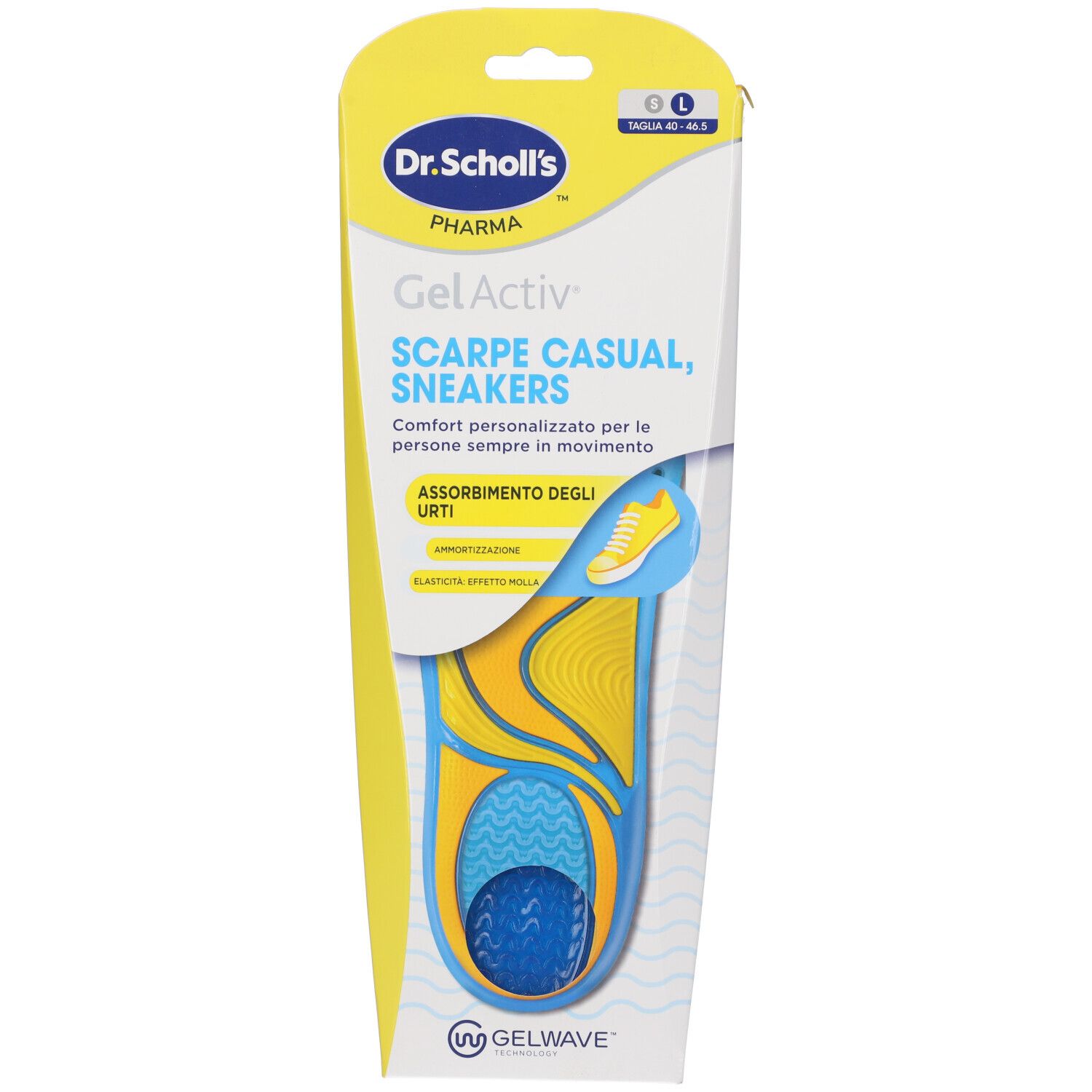 Dr. Scholl's Gelactiv Solette per Scarpe Casual Sneakers Taglia L
