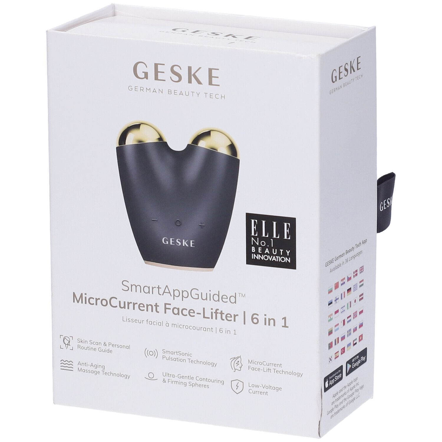 GESKE MicroCurrent Face-Lifter | 6 In 1 Grigio