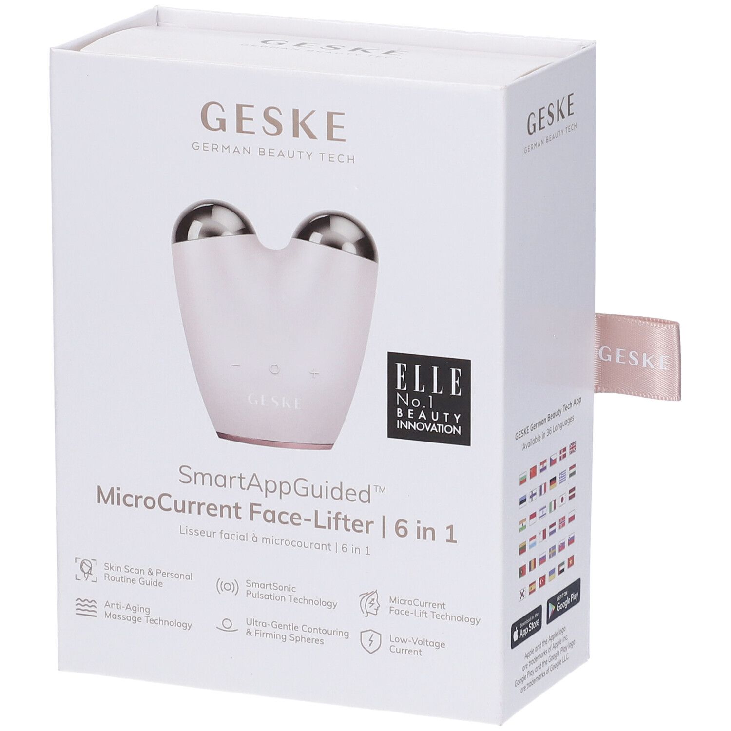 GESKE MicroCurrent Face-Lifter | 6 In 1 Starlight