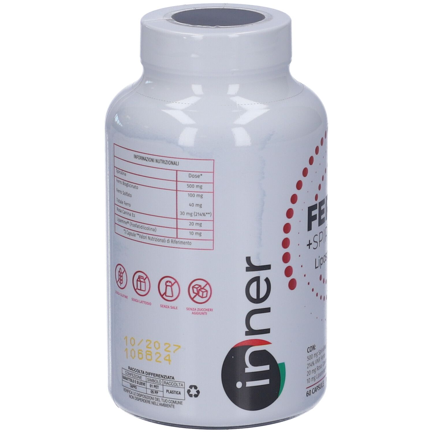 Inner® Ferro + Spirulina Liposomiale