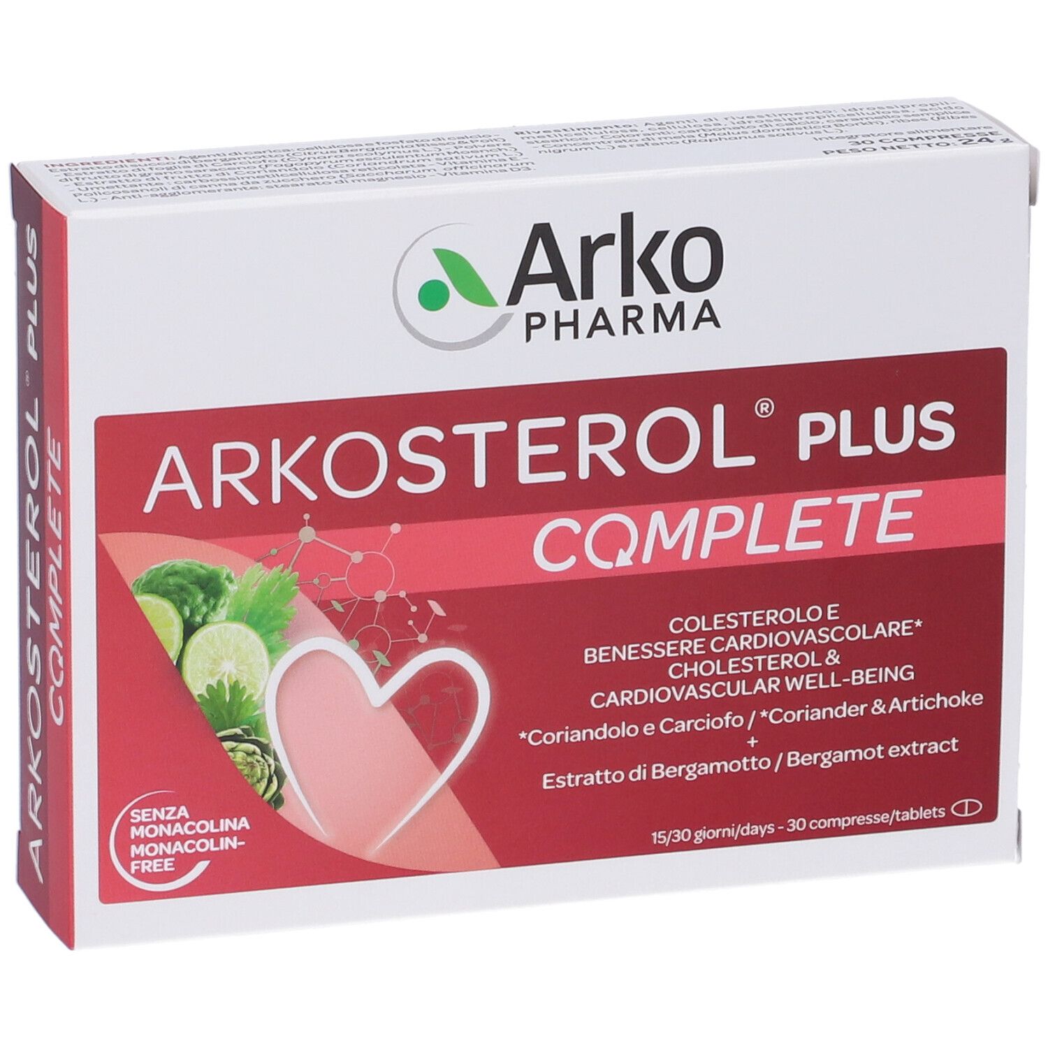 Arko Pharma Arkosterol Plus Complete Compresse