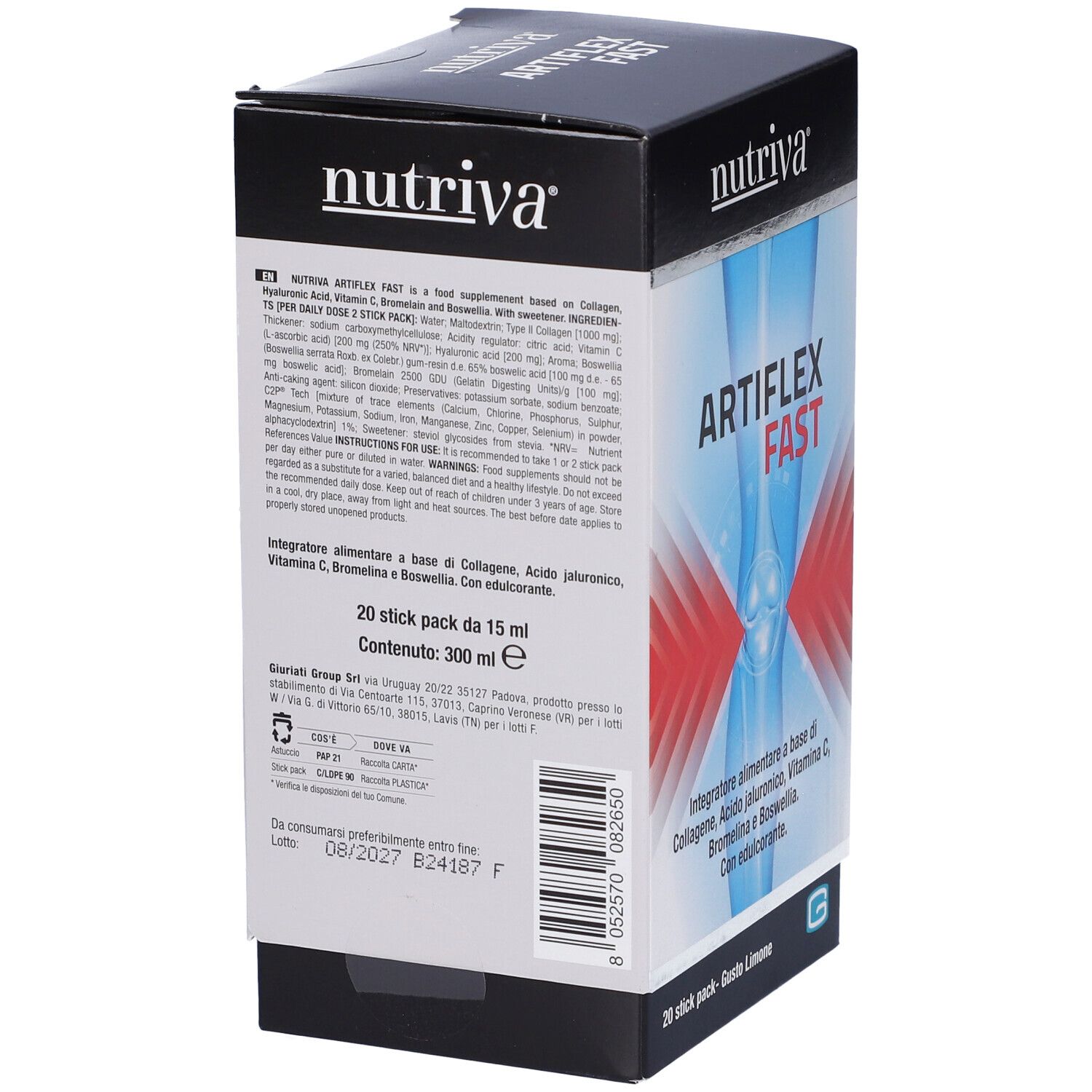 Nutriva Artiflex Fast 20 Stick Pack