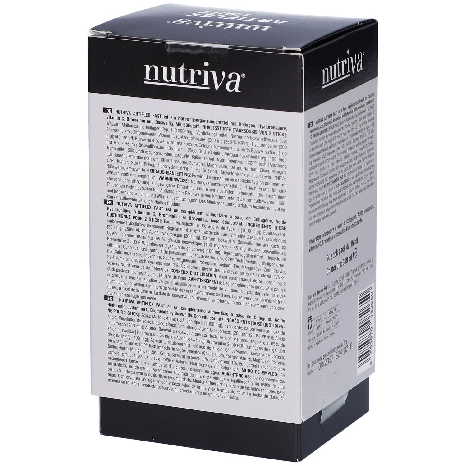 Nutriva Artiflex Fast 20 Stick Pack