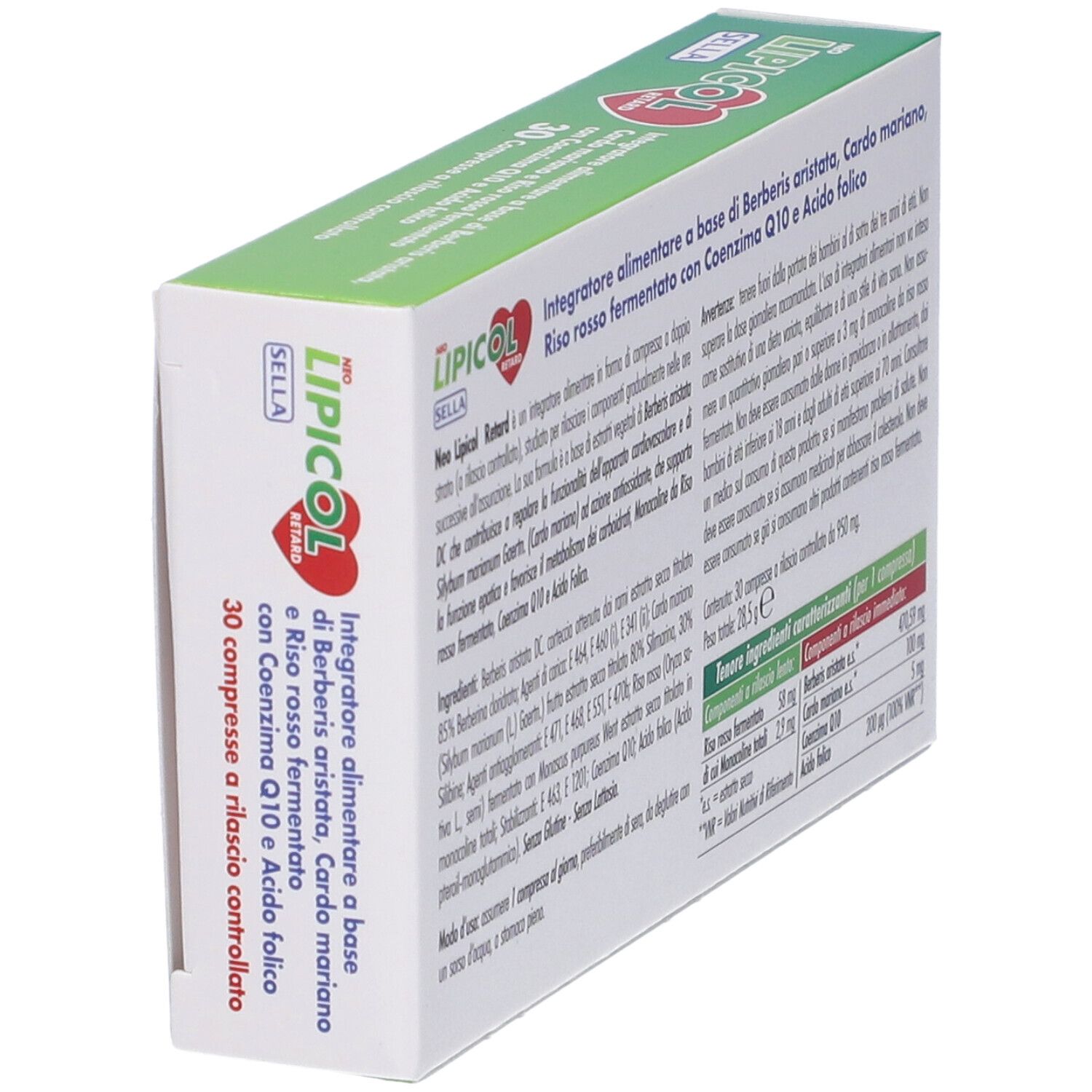 Neo Lipicol Retard Compresse
