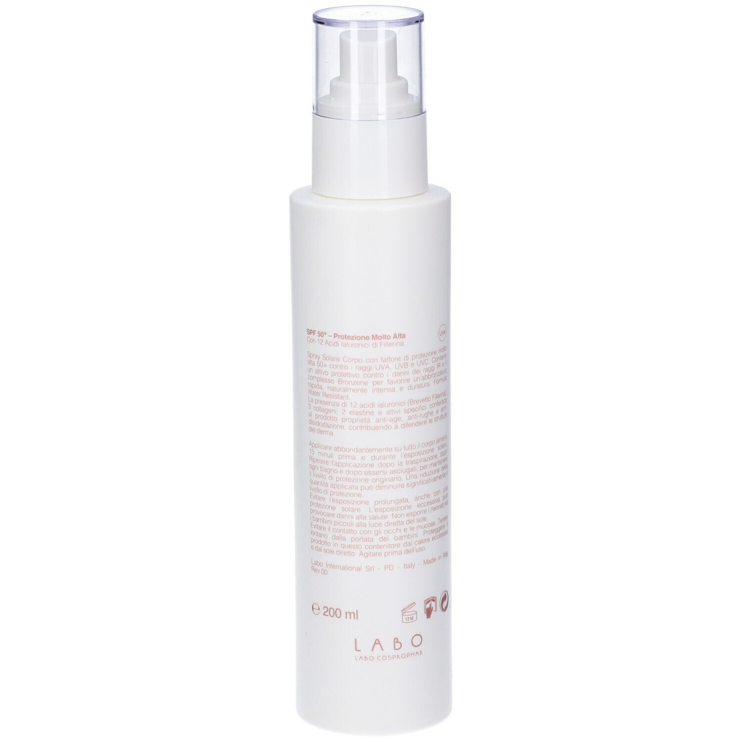 Fillerina Solare Spray Corpo SPF50+