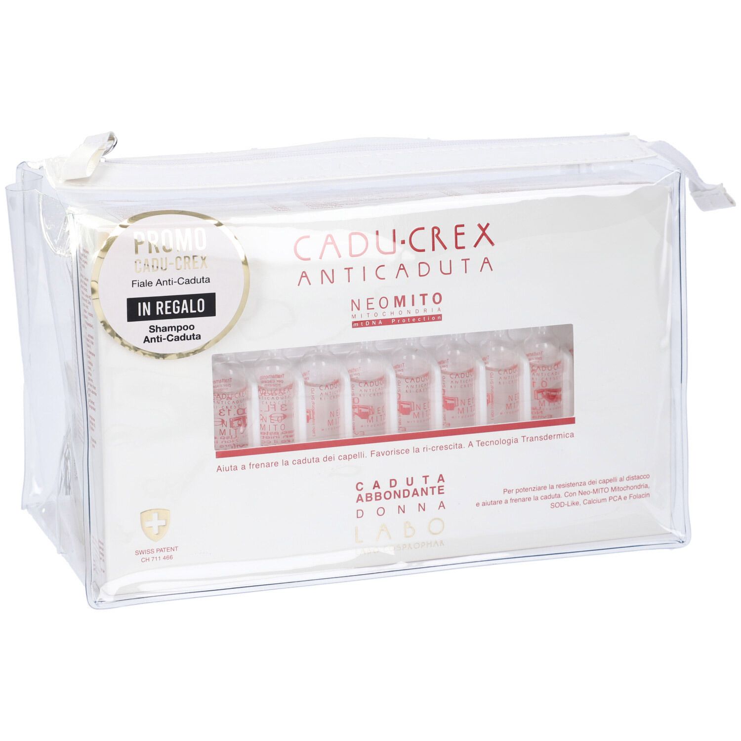 Promo Cadu-Crex Neo Mito Caduta Abbondante Donna 20 Fiale Da 3,5 Ml+ Omaggio Shampoo 150 Ml - risparmia il 20% con il codice: SWISSE20