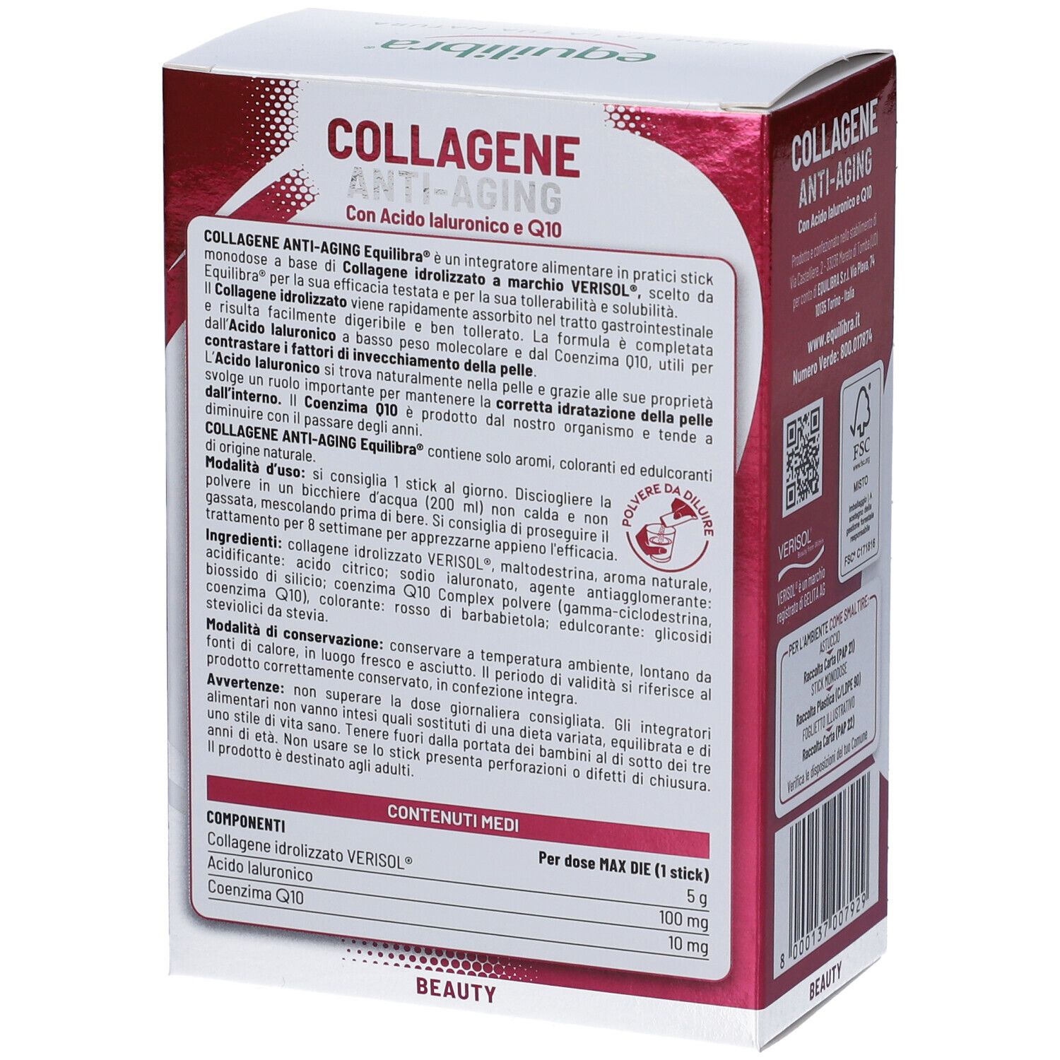Equilibra Collagene Anti-Aging Stick - risparmia il 10% con il codice: EQUILIBRA10