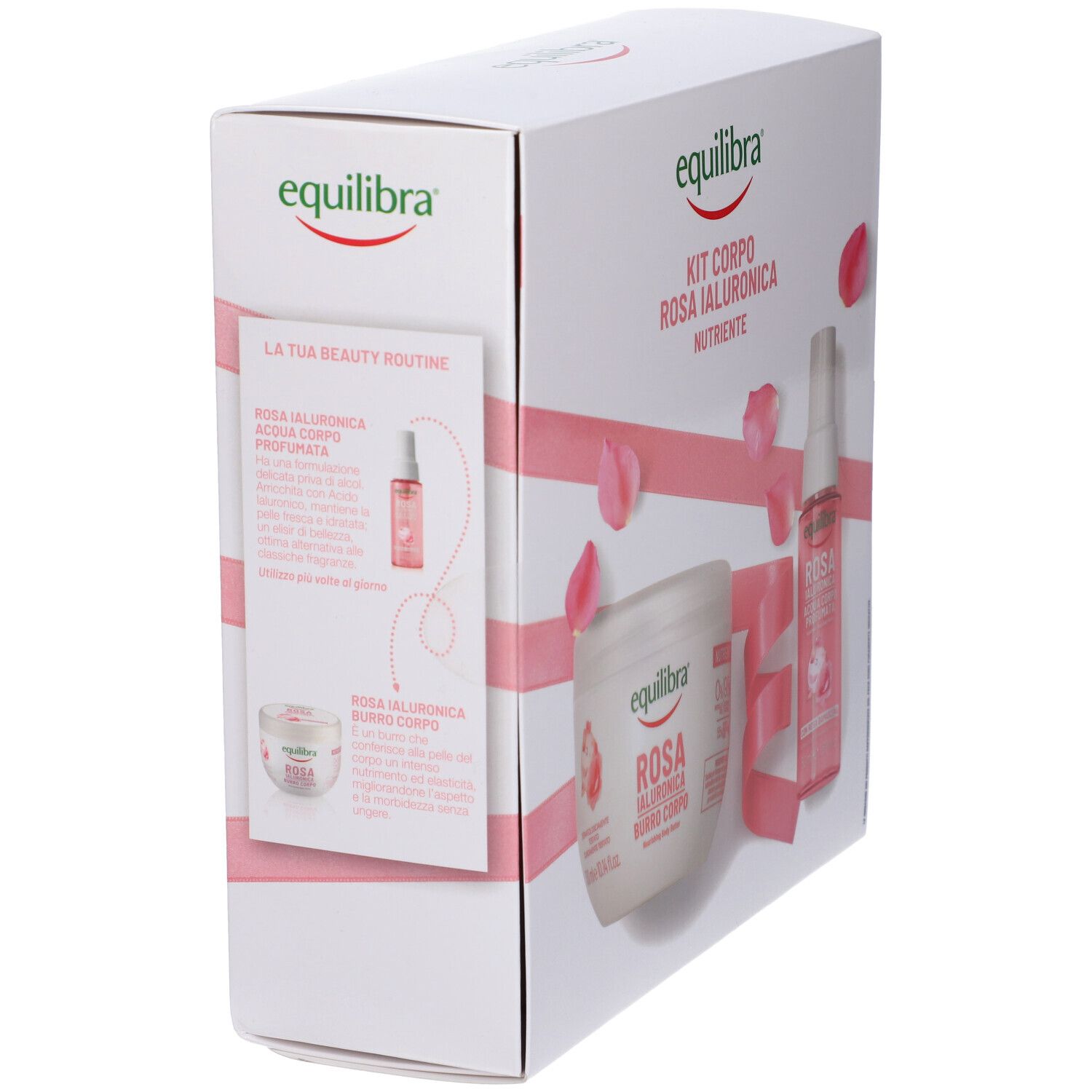 Equilibra Rosa Ialuronica Kit Corpo Nutriente