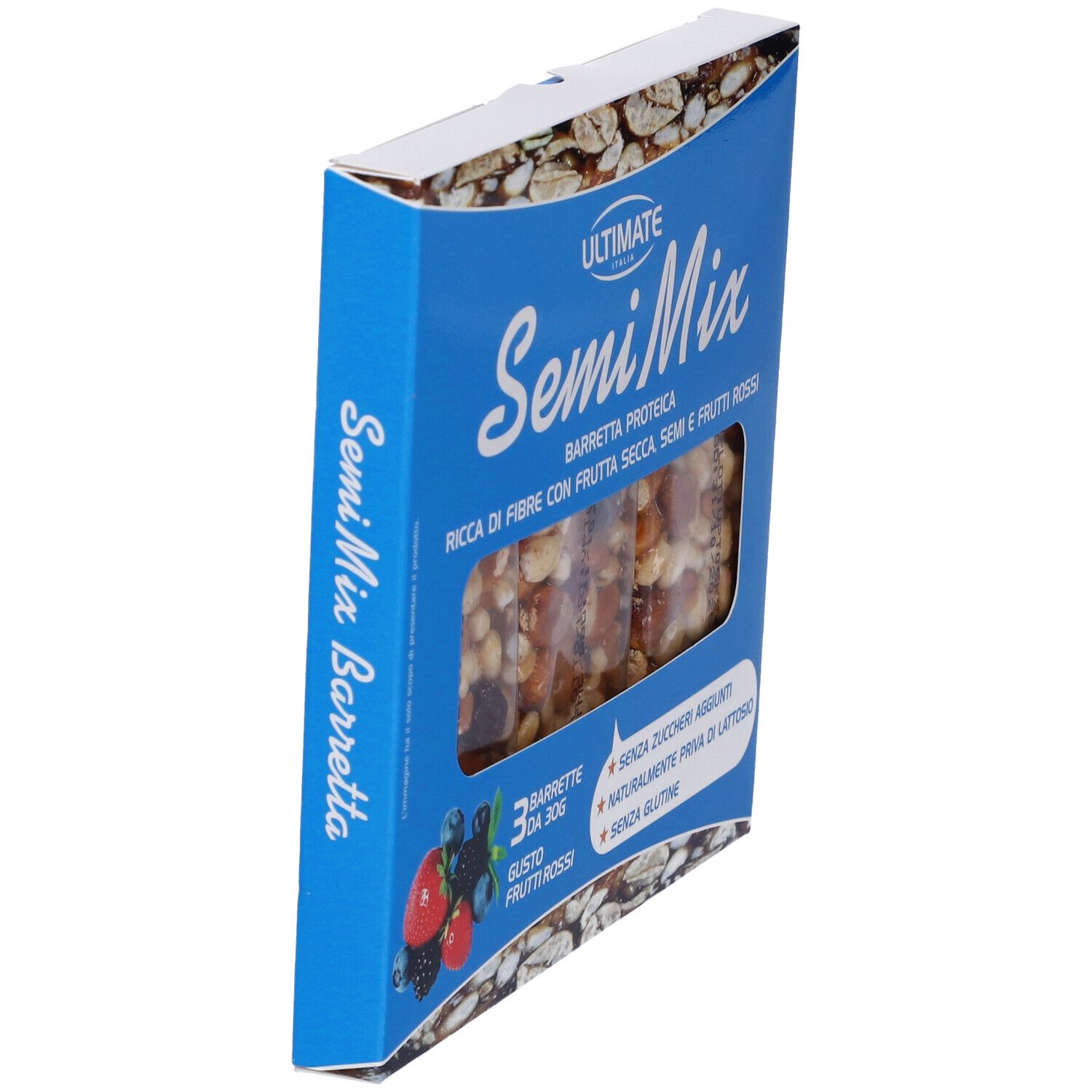 Ultimate Barretta Semimix Frutti Rossi 3 Pezzi Da 30 G