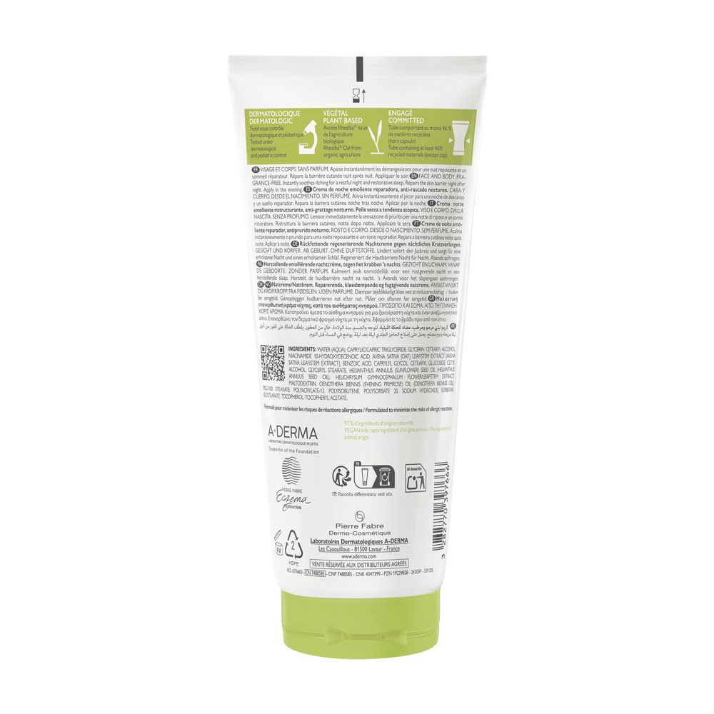 Exomega Control Crema Notte
