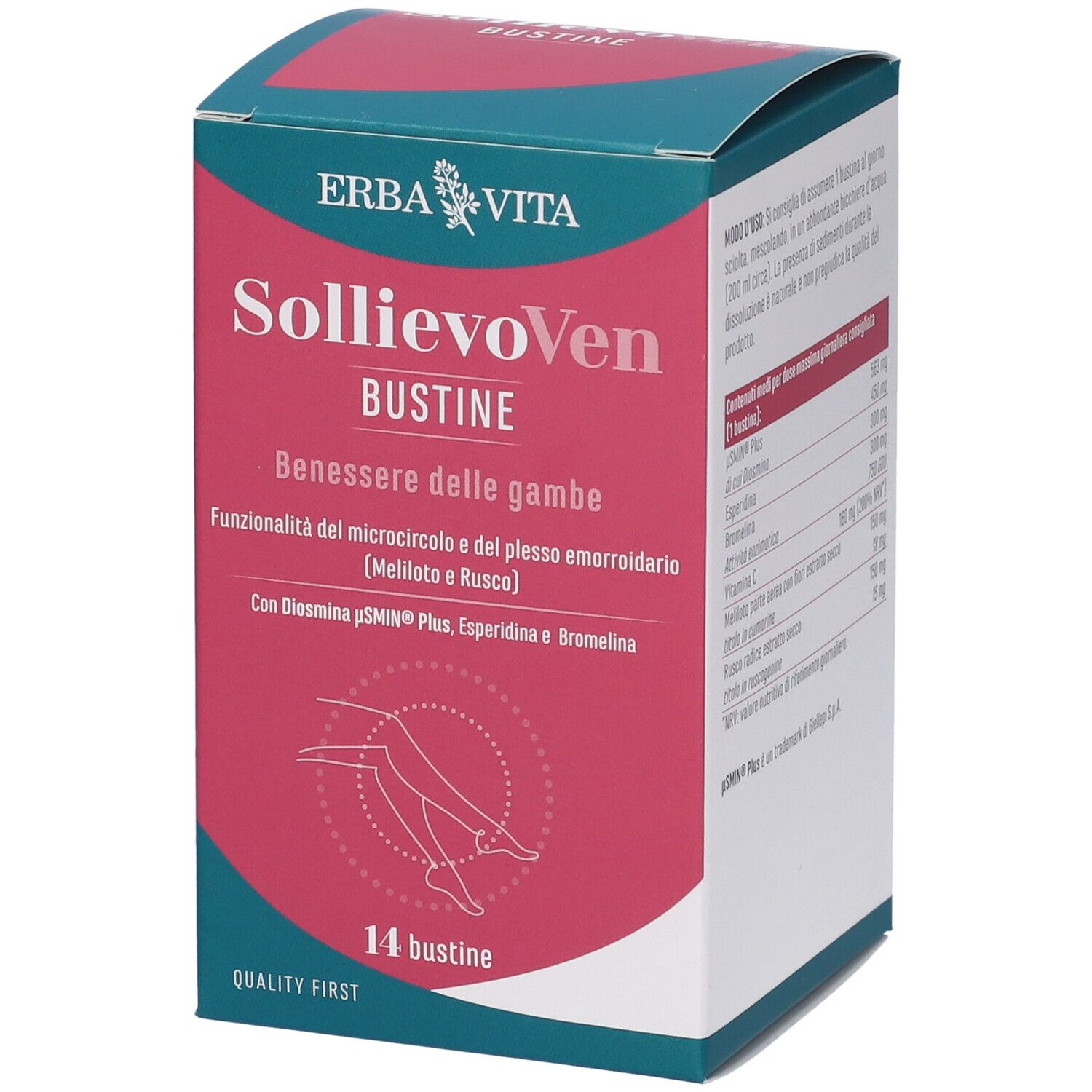 Erba Vita Sollievo Ven Bustine