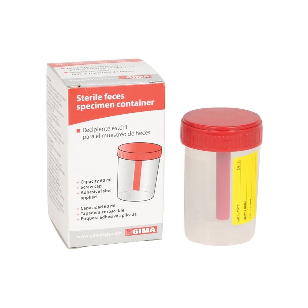 GIMA Contenitore Feci Sterile